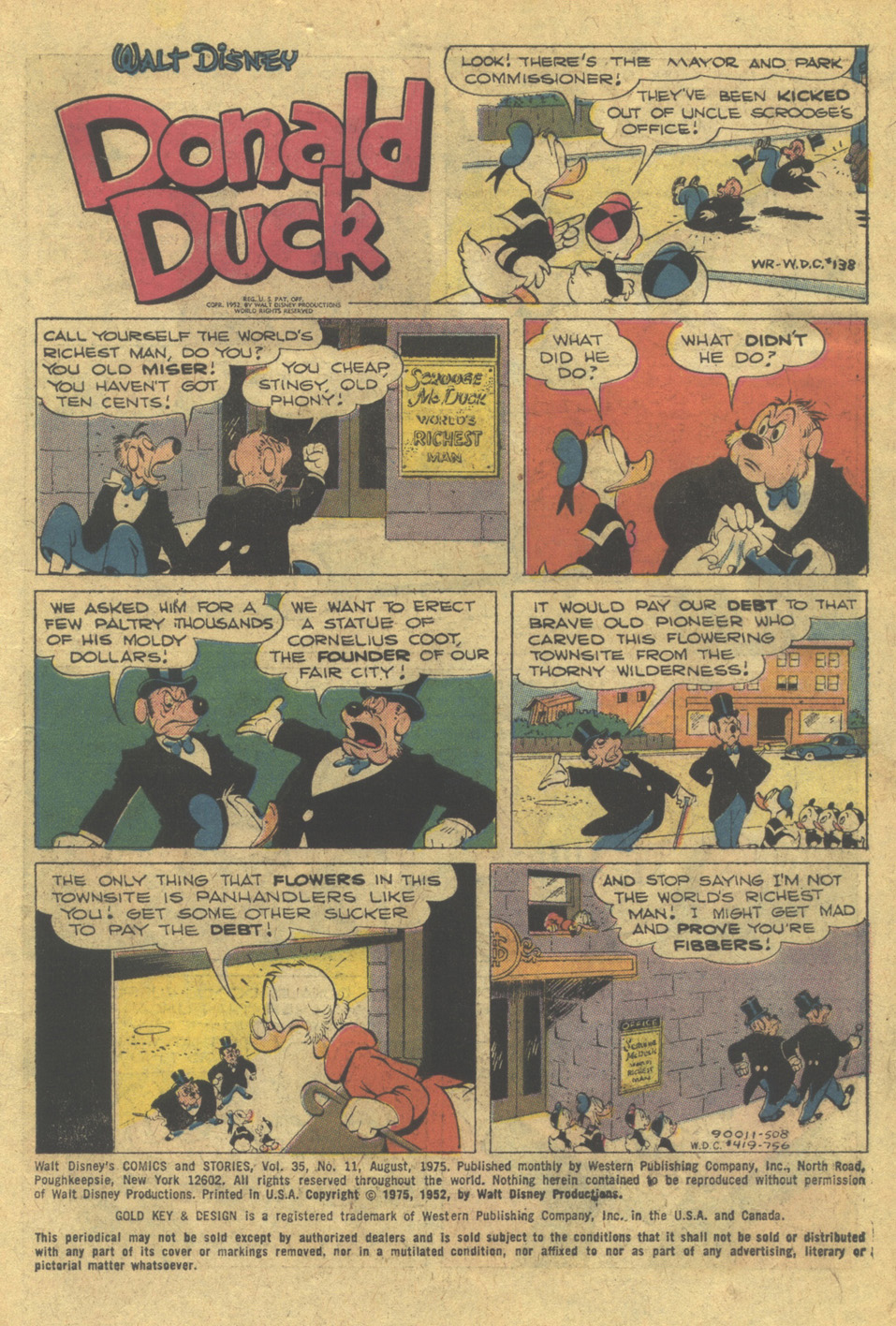 Read online Walt Disney's Comics and Stories comic -  Issue #419 - 2