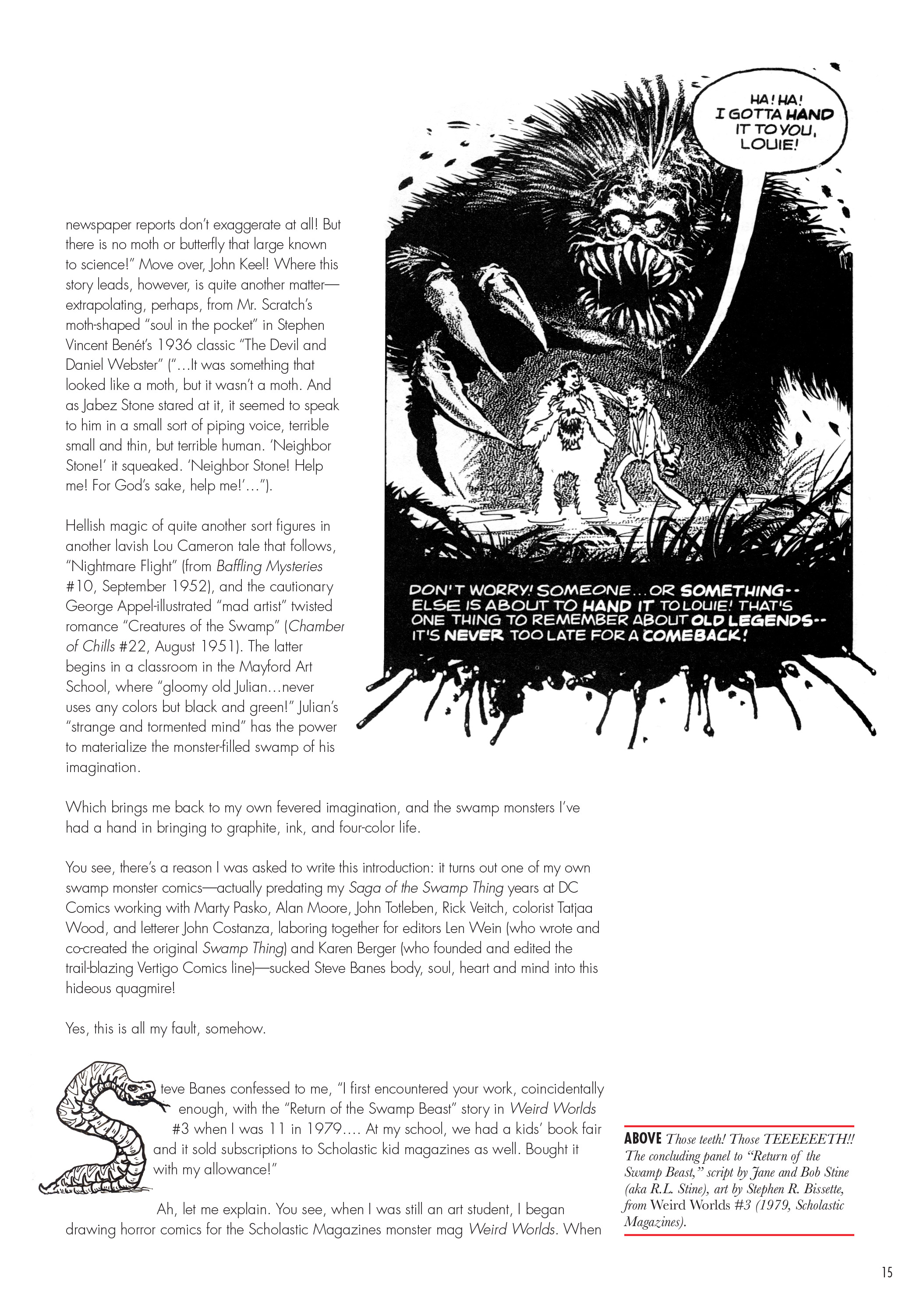 Read online Classic Monsters of Pre-Code Horror Comics: Swamp Monsters comic -  Issue # TPB - 16