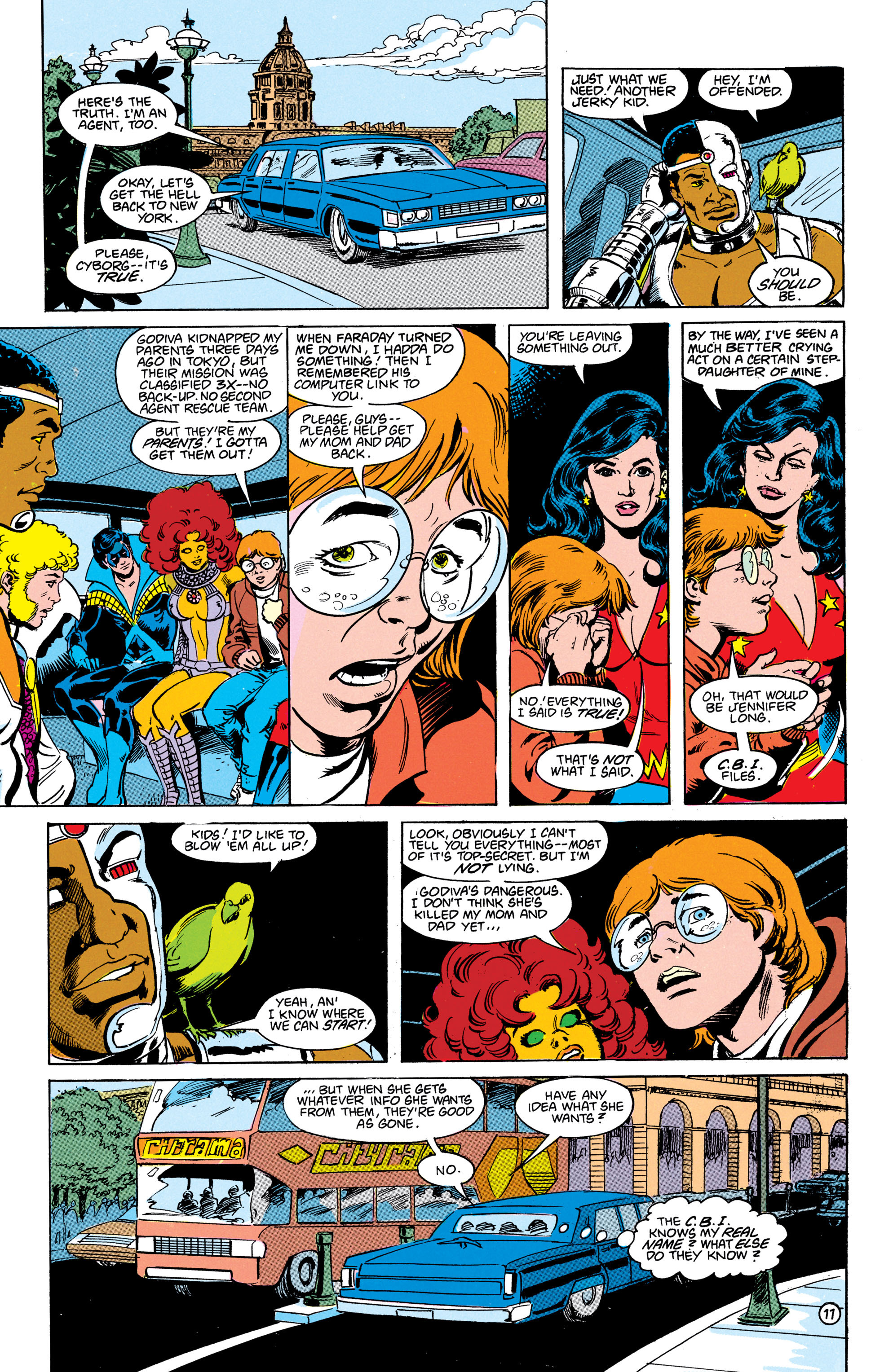 Read online The New Teen Titans (1984) comic -  Issue # _Annual 3 - 12