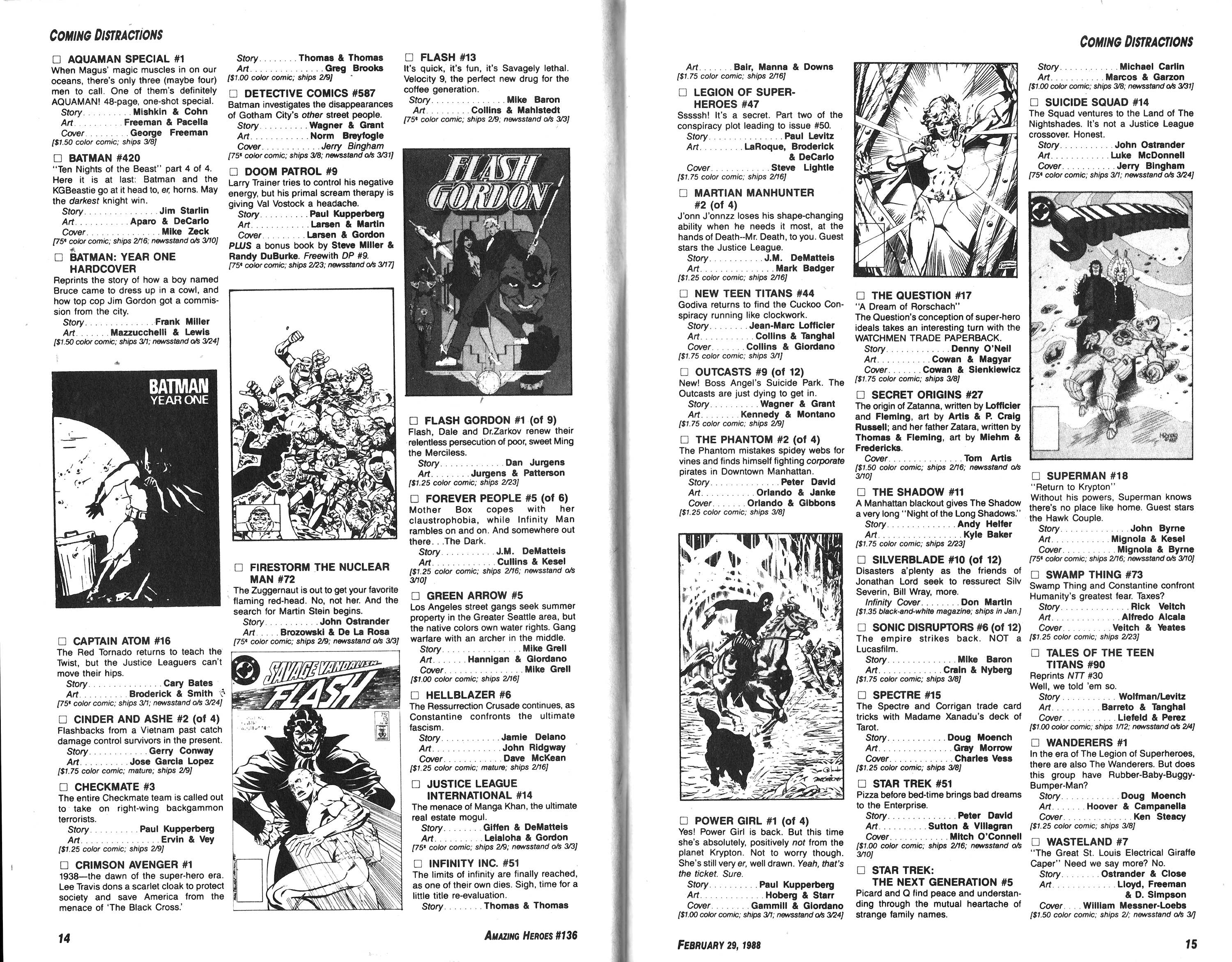 Read online Amazing Heroes comic -  Issue #136 - 8