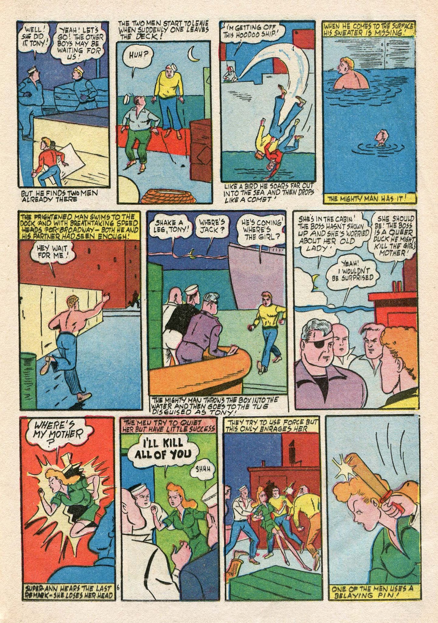 Read online Stars and Stripes Comics comic -  Issue #6 - 47