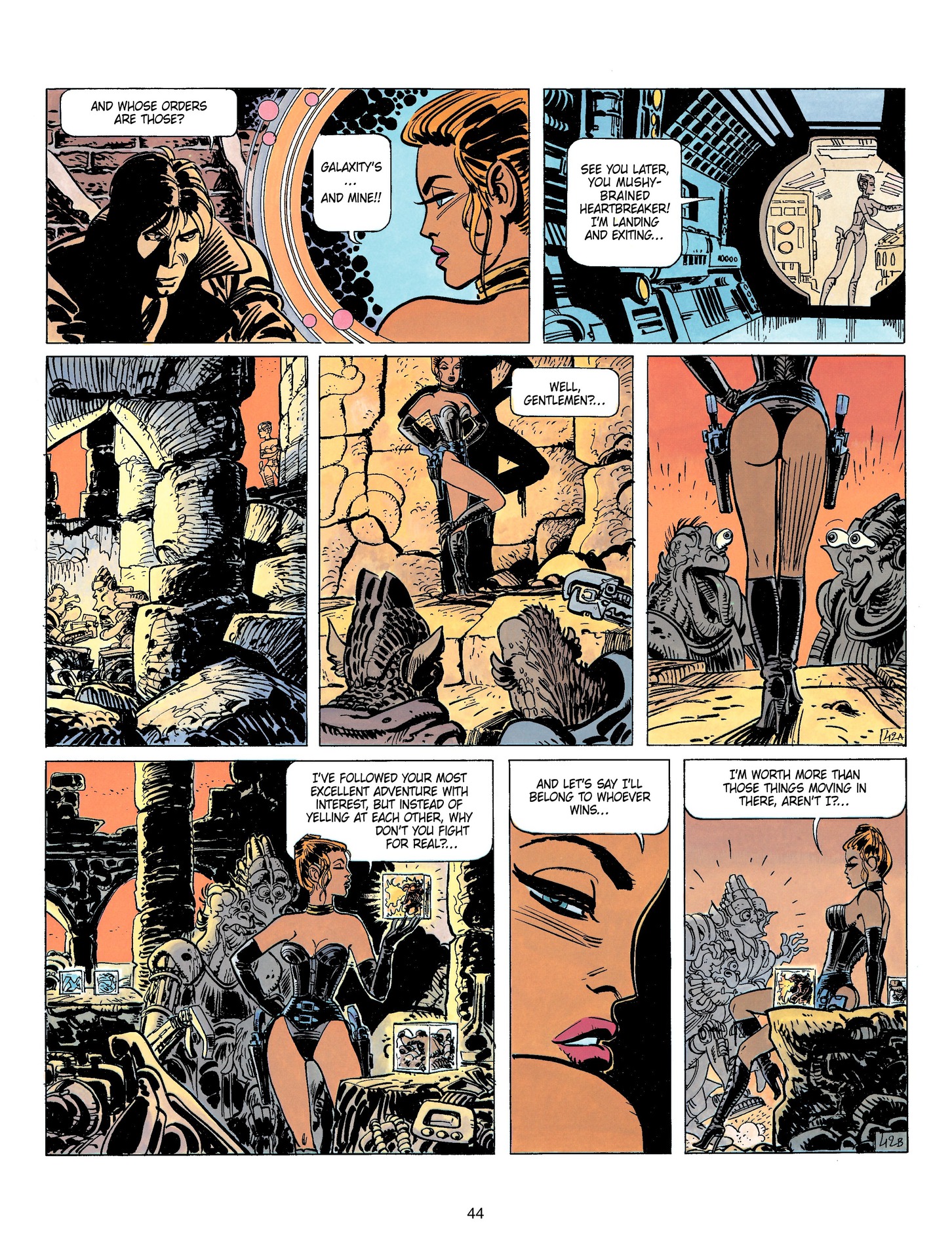 Read online Valerian and Laureline comic -  Issue #10 - 44