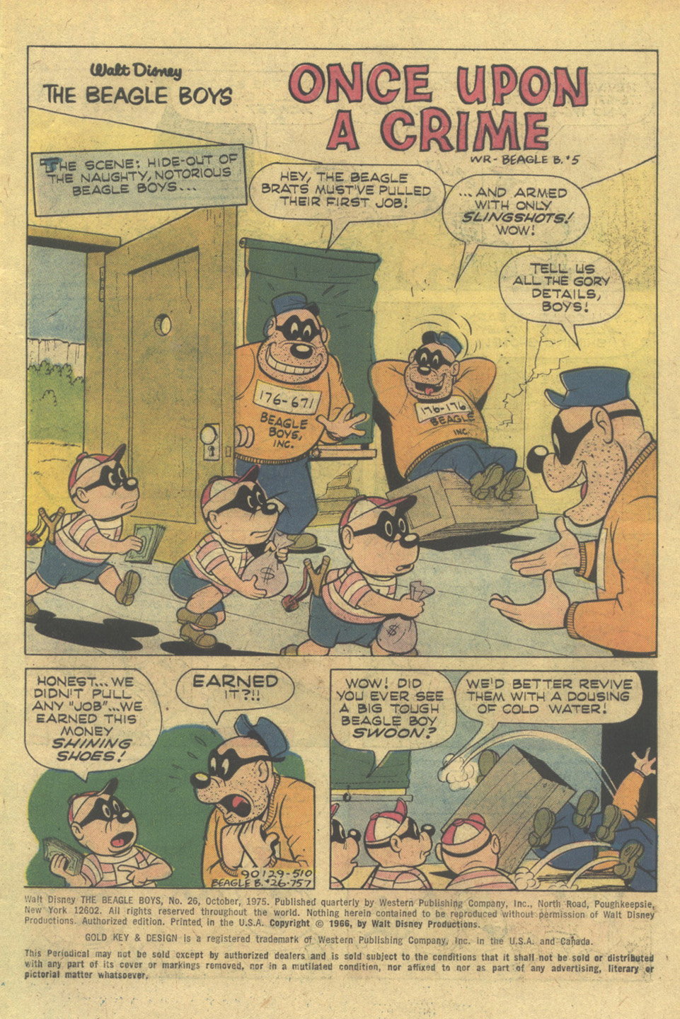 Read online Walt Disney THE BEAGLE BOYS comic -  Issue #26 - 3