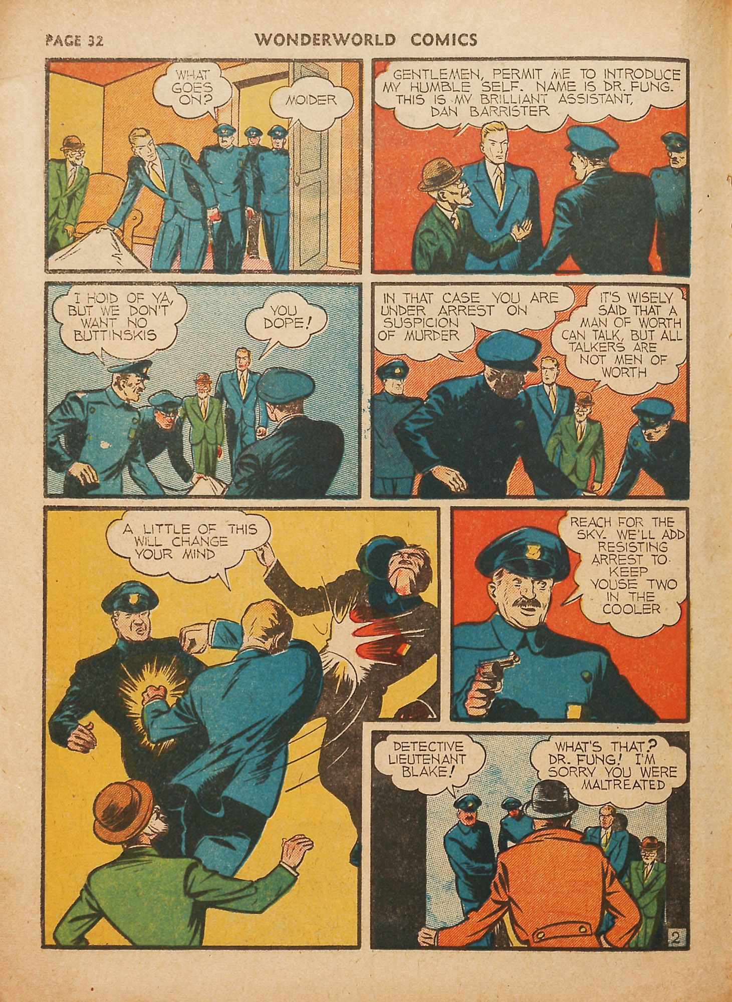 Read online Wonderworld Comics comic -  Issue #15 - 34