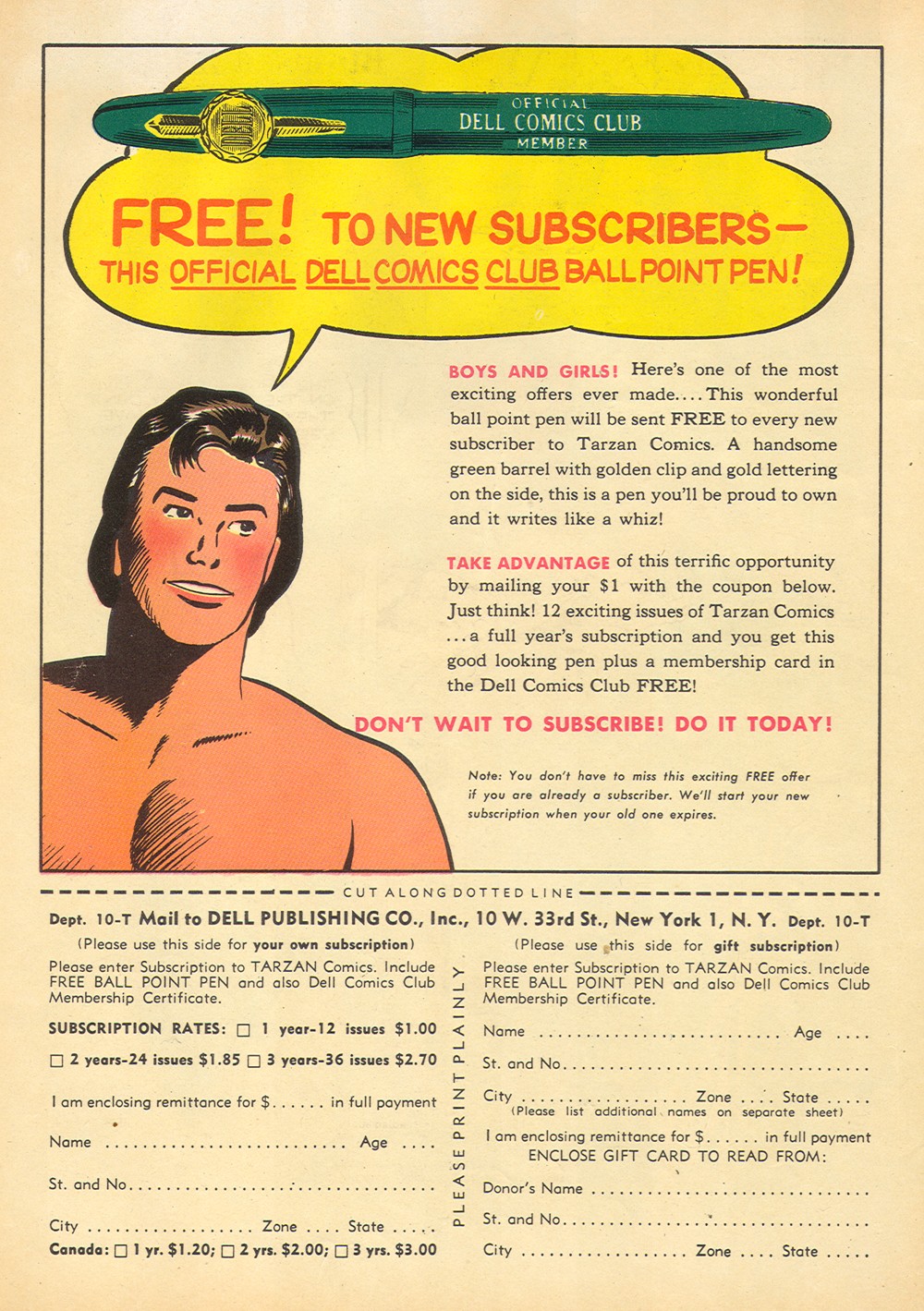 Read online Tarzan (1948) comic -  Issue #49 - 2
