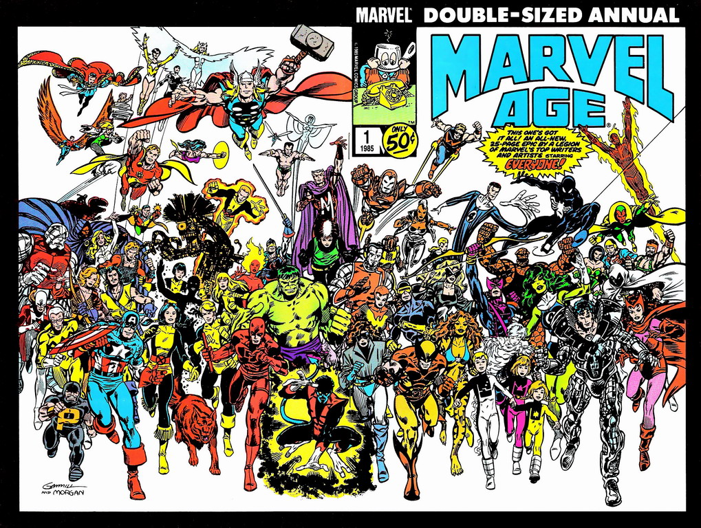 Read online Marvel Age Annual comic -  Issue #1 - 1