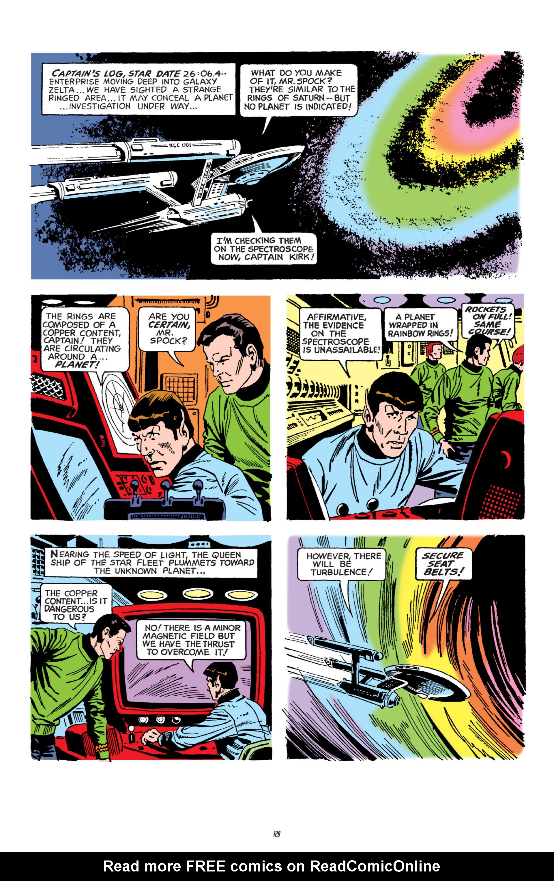 Read online Star Trek Archives comic -  Issue # TPB 1 - 121