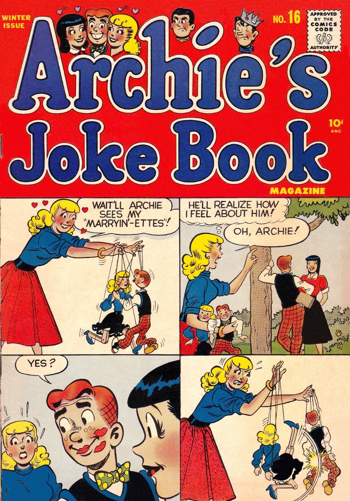 Archie's Joke Book Magazine issue 16 - Page 1