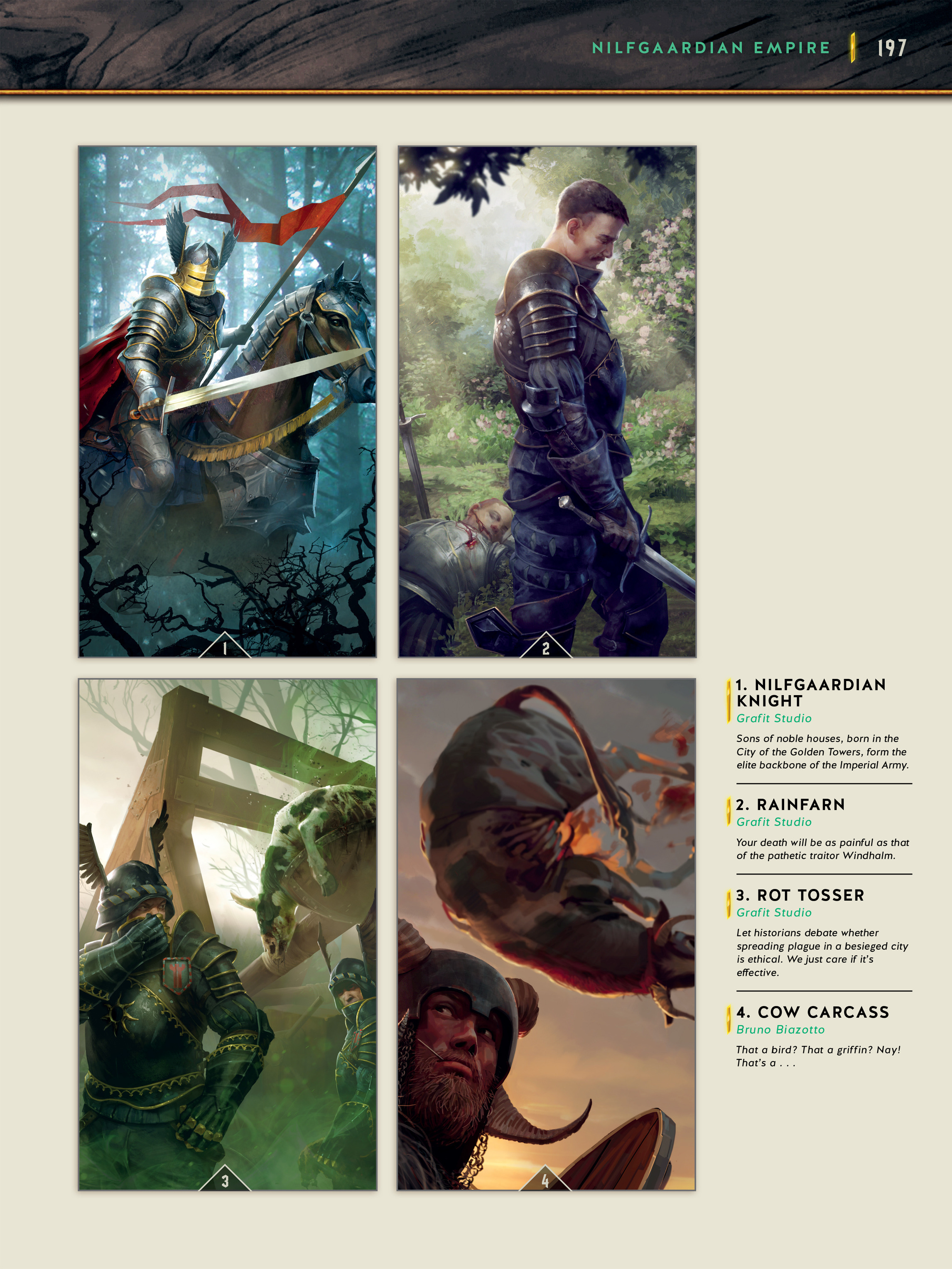 Read online Gwent: Art of the Witcher Card Game comic -  Issue # TPB (Part 2) - 82