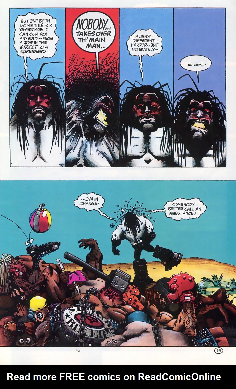 Read online Lobo/Deadman: The Brave and the Bald comic -  Issue # Full - 20