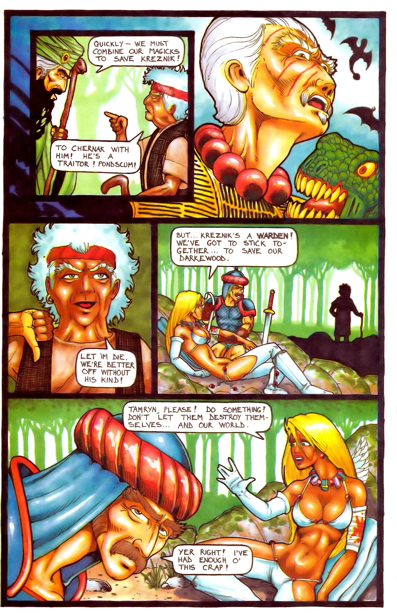 Read online Darkewood comic -  Issue #5 - 7