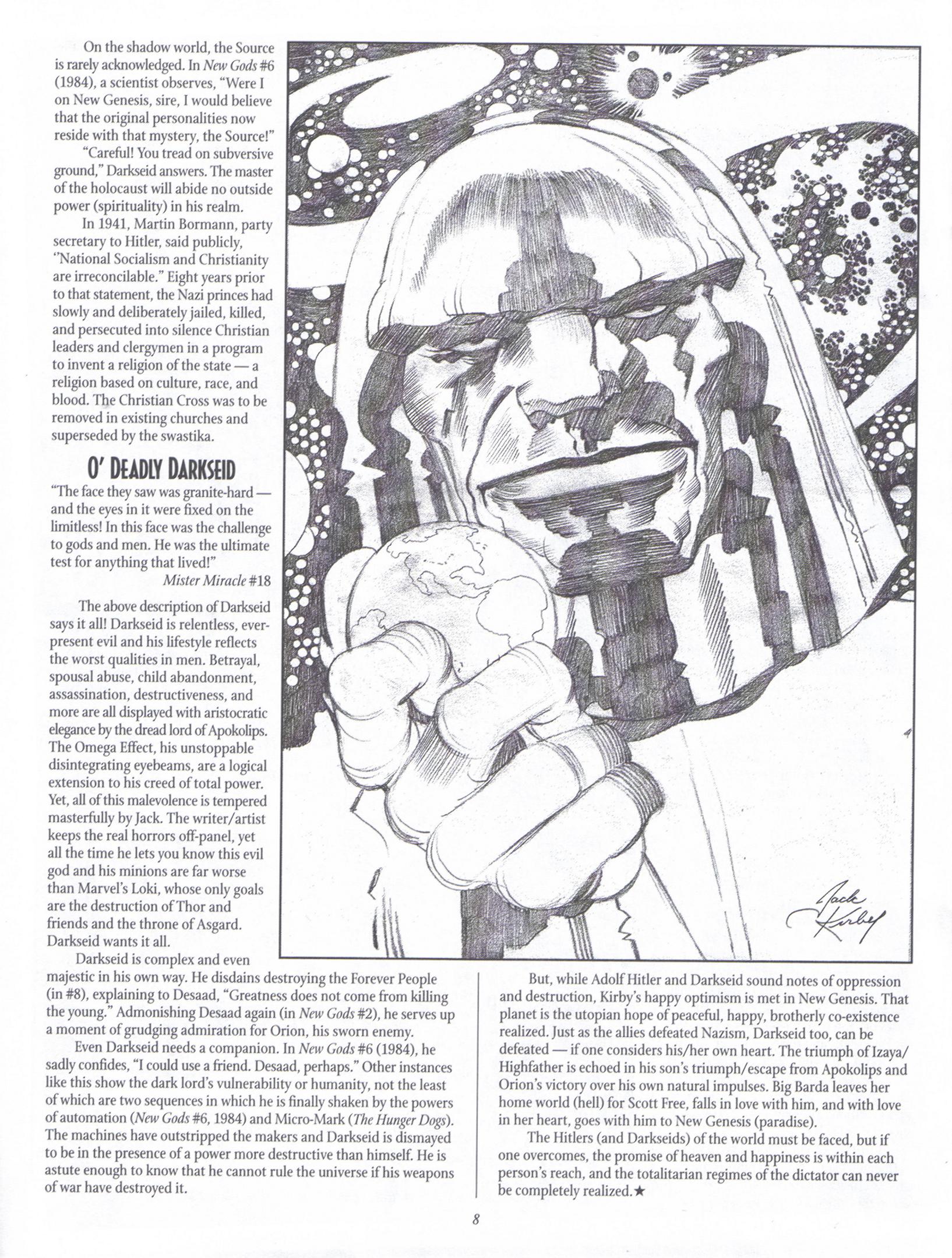 Read online The Jack Kirby Collector comic -  Issue #22 - 8