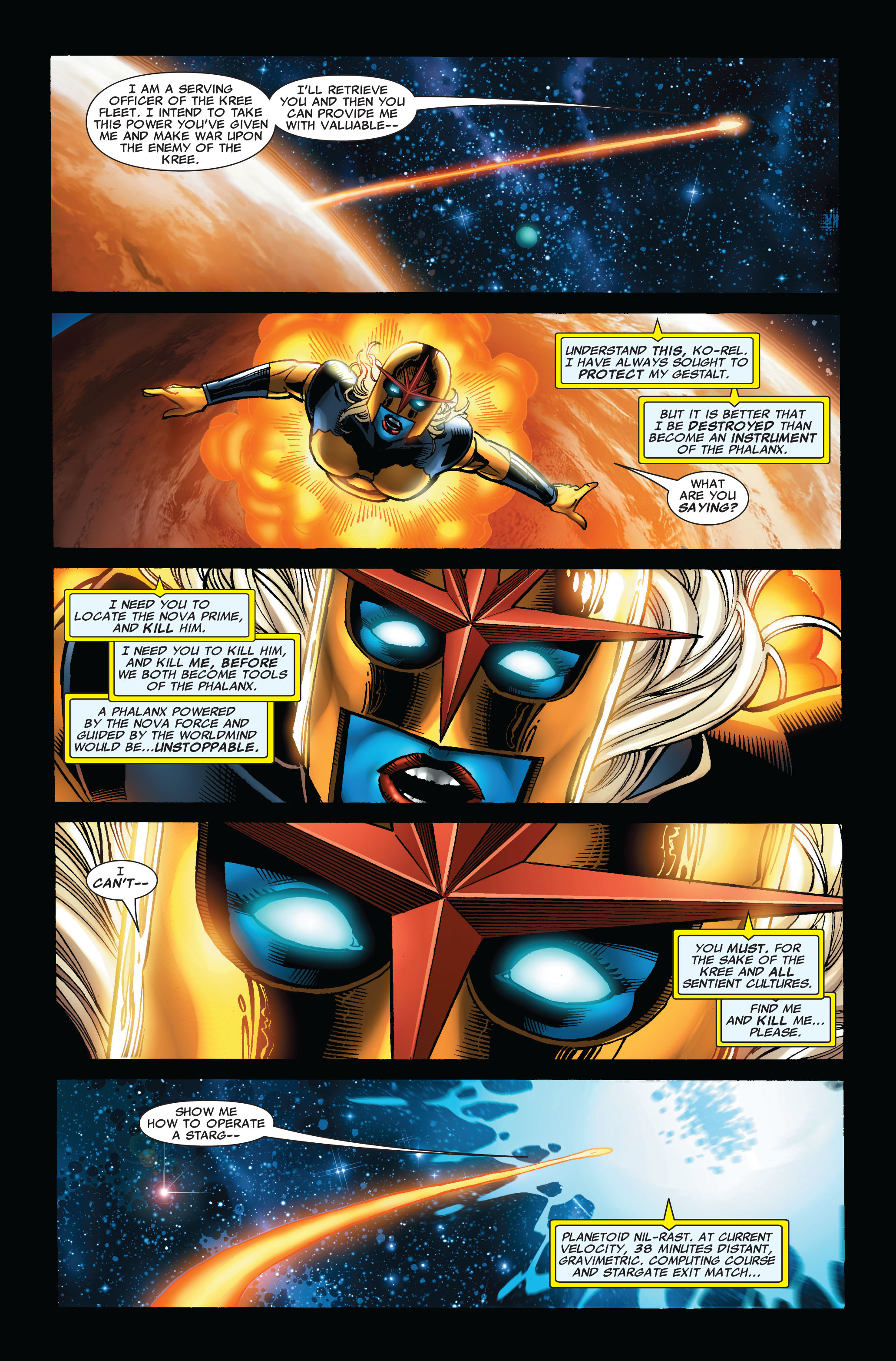 Read online Nova (2007) comic -  Issue #6 - 8