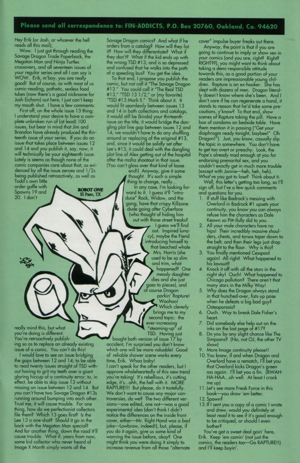 Read online The Savage Dragon (1993) comic -  Issue #19 - 30