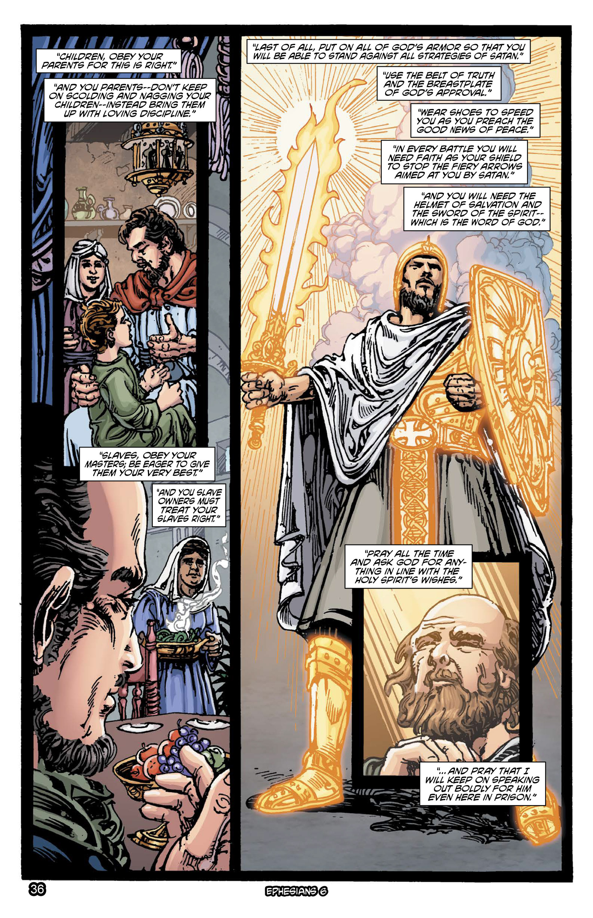 Read online The Kingstone Bible comic -  Issue #11 - 40