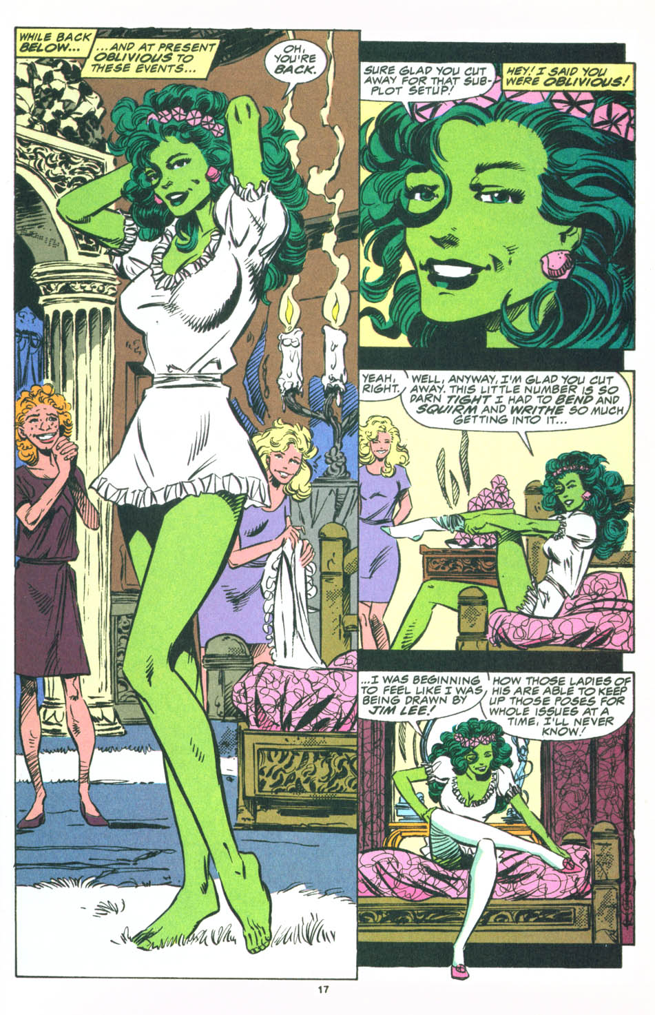 Read online The Sensational She-Hulk comic -  Issue #33 - 13