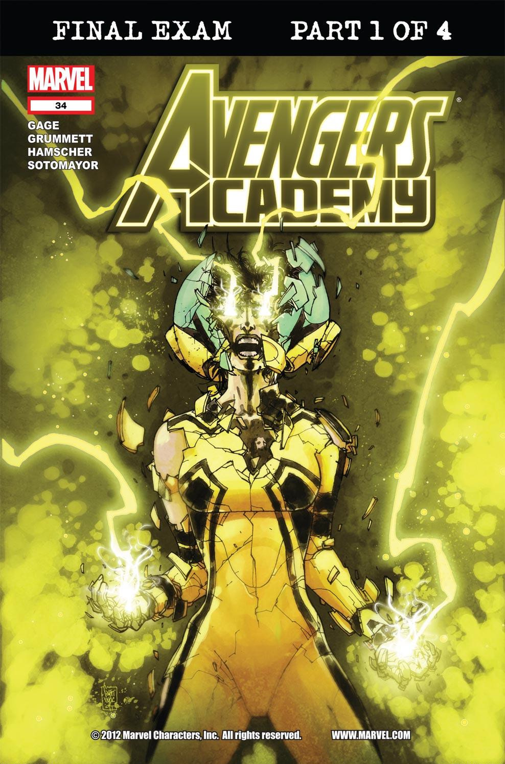 Read online Avengers Academy comic -  Issue #34 - 1
