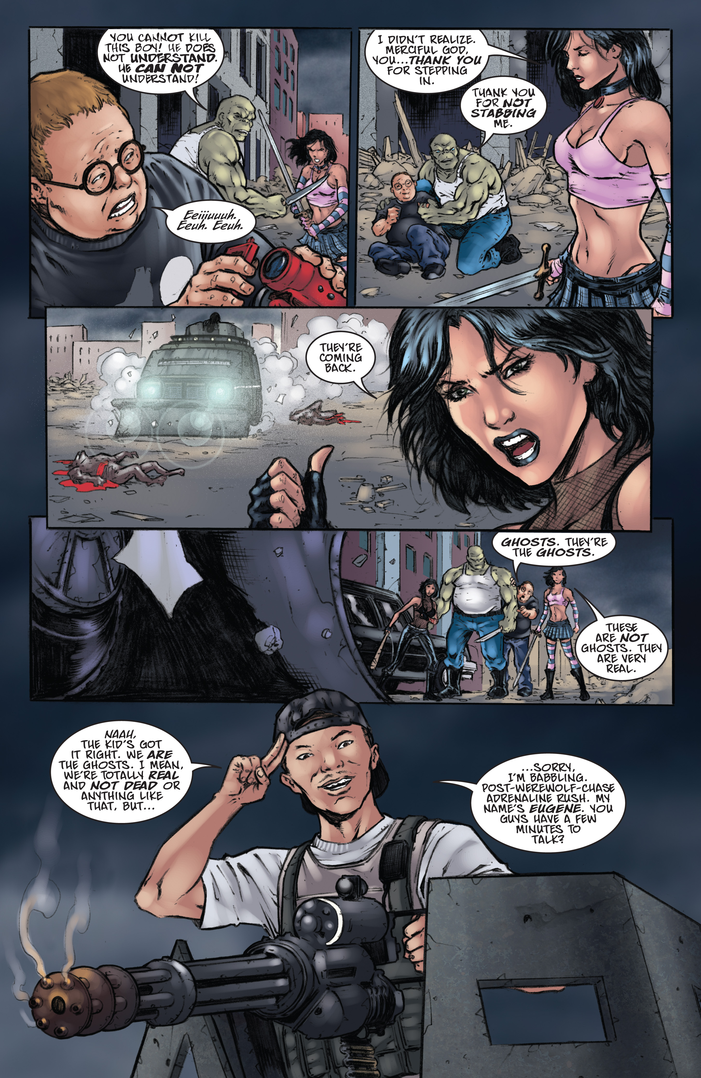 Read online Hack/Slash/Eva Monster's Ball comic -  Issue #2 - 19