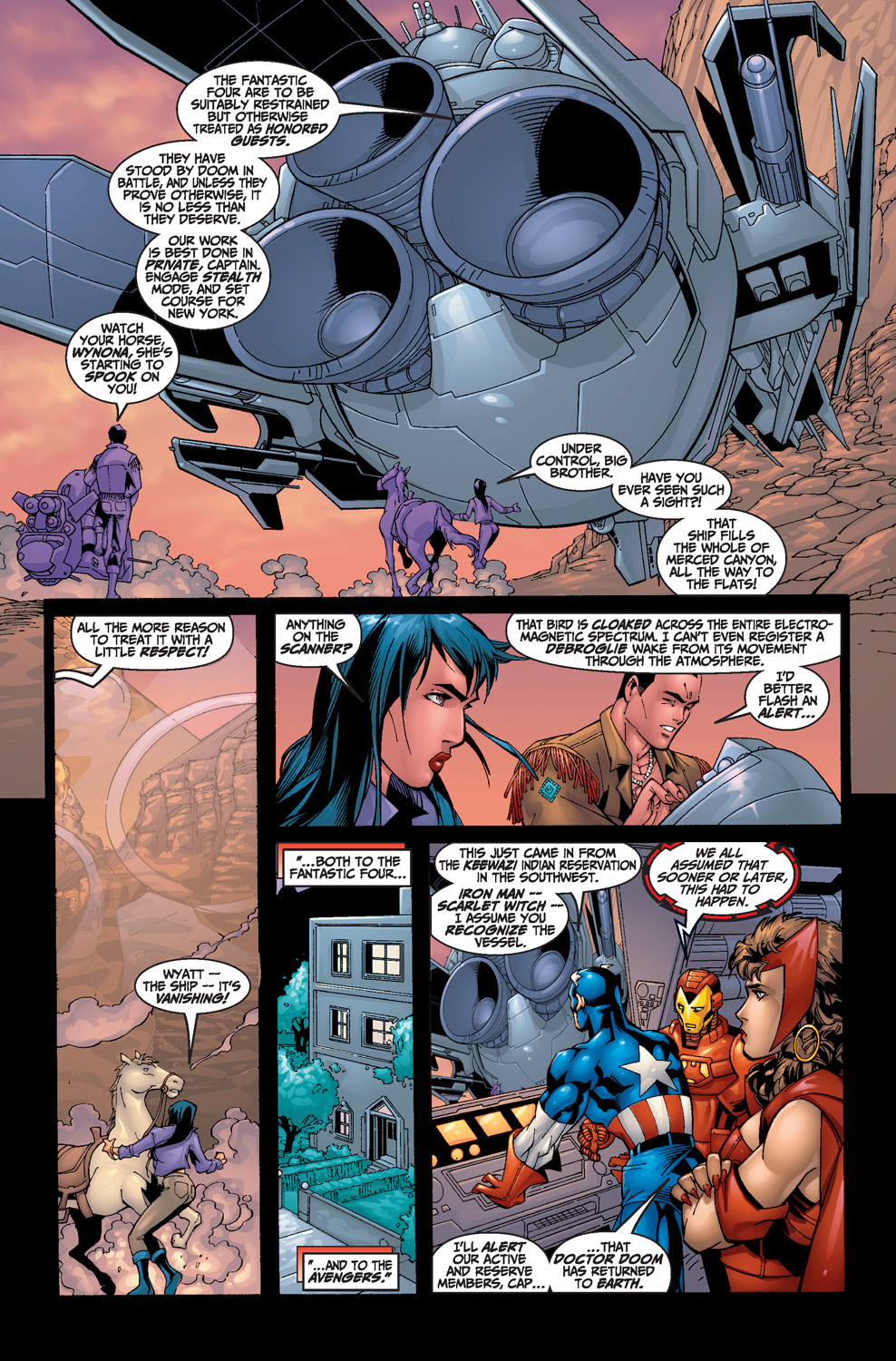 Read online Fantastic Four (1998) comic -  Issue #26 - 7