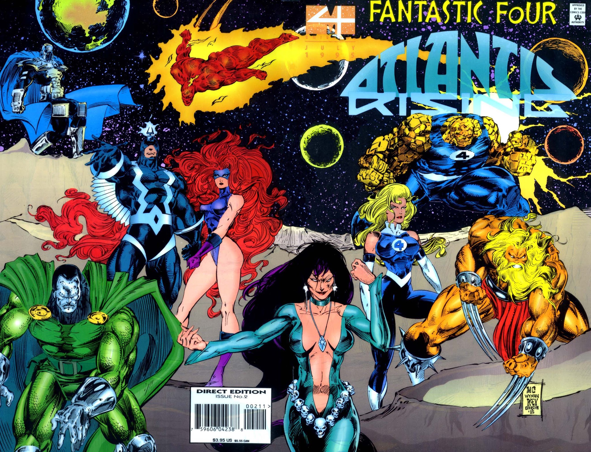 Read online Fantastic Four: Atlantis Rising comic -  Issue #2 - 1