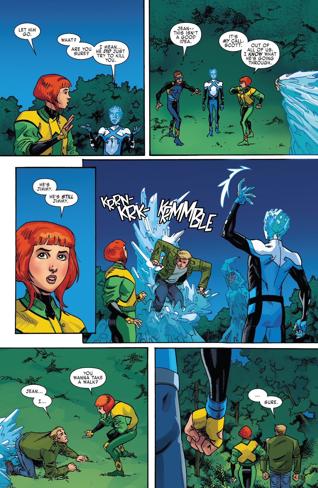 Read online X-Men: Blue comic -  Issue #30 - 16