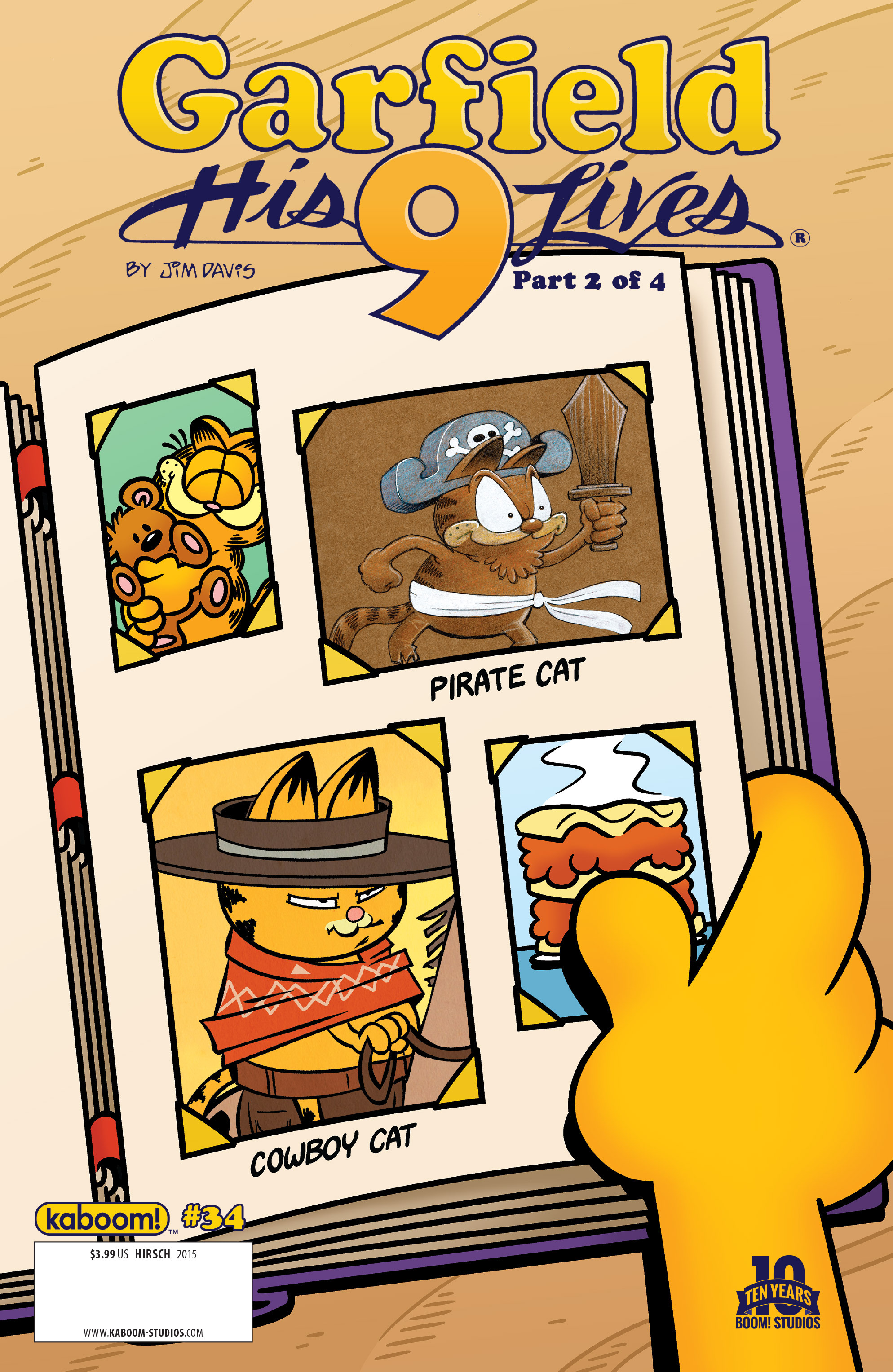 Read online Garfield comic -  Issue #34 - 1
