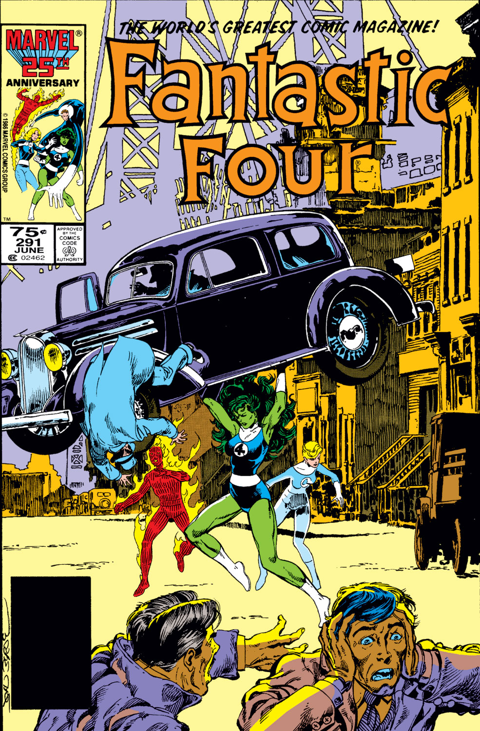 Read online Fantastic Four (1961) comic -  Issue #291 - 1