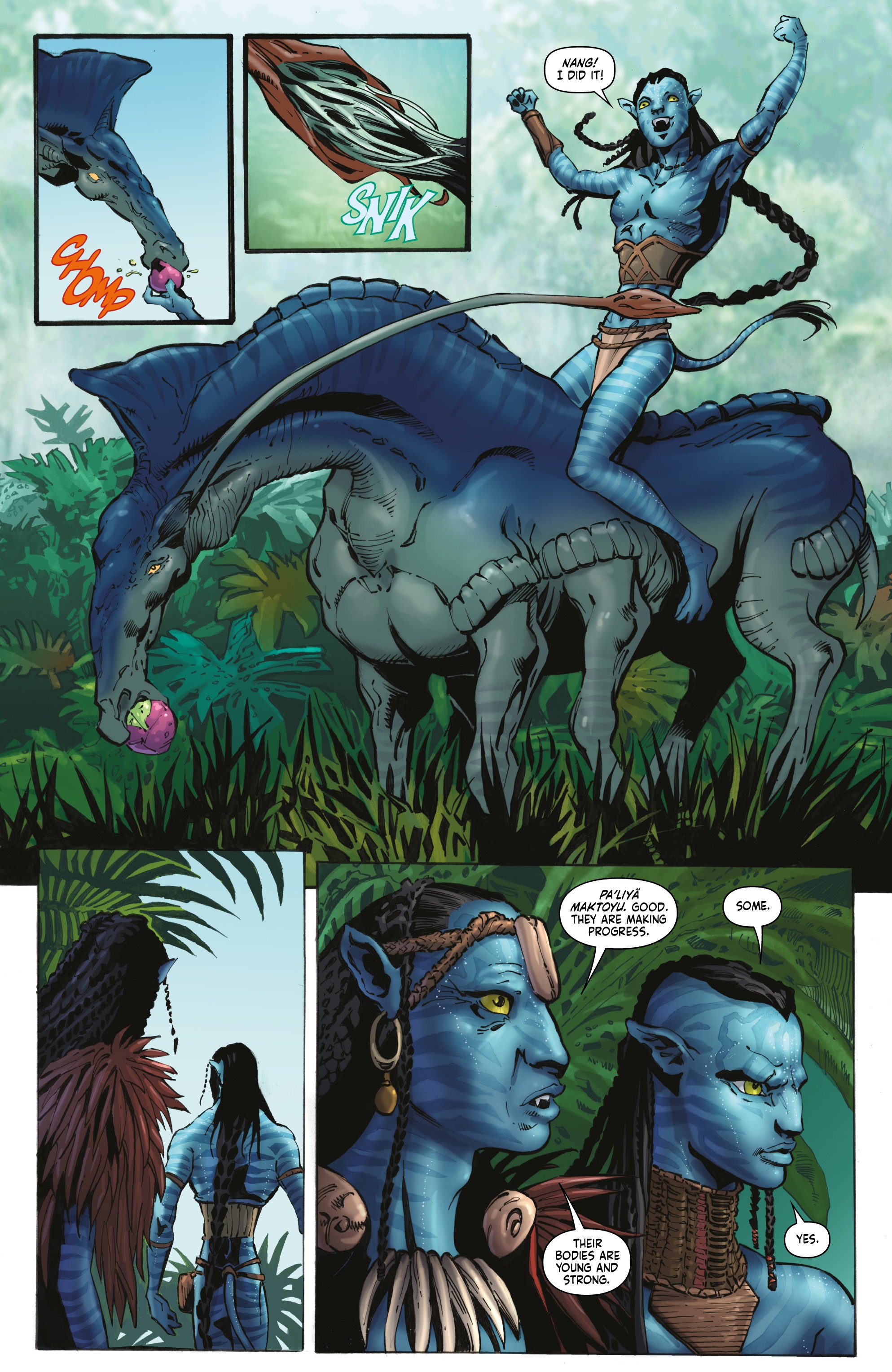 Read online Avatar: Tsu'tey's Path comic -  Issue #2 - 7