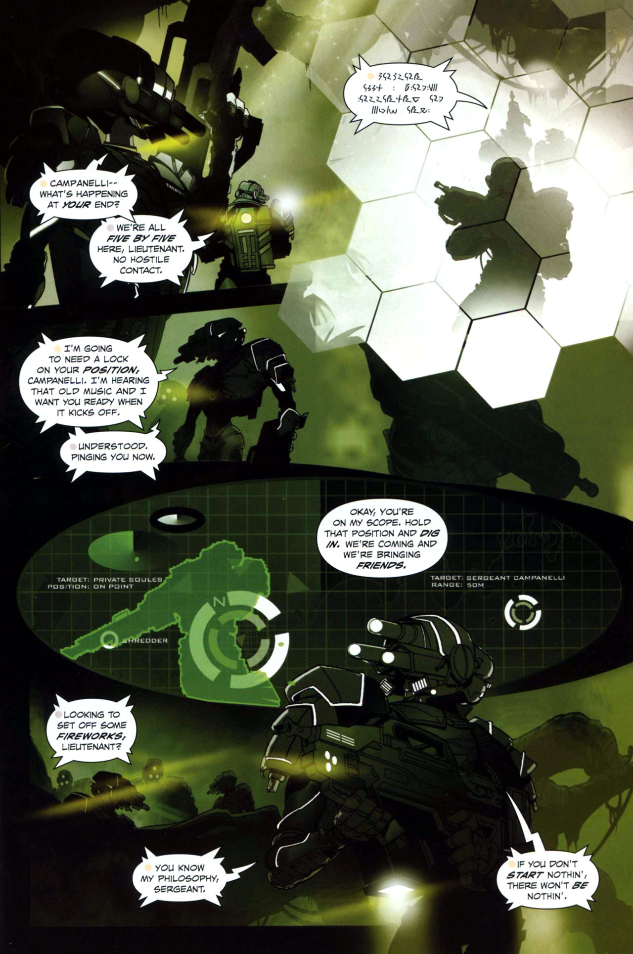 Read online Starship Troopers (2007) comic -  Issue #5 - 15