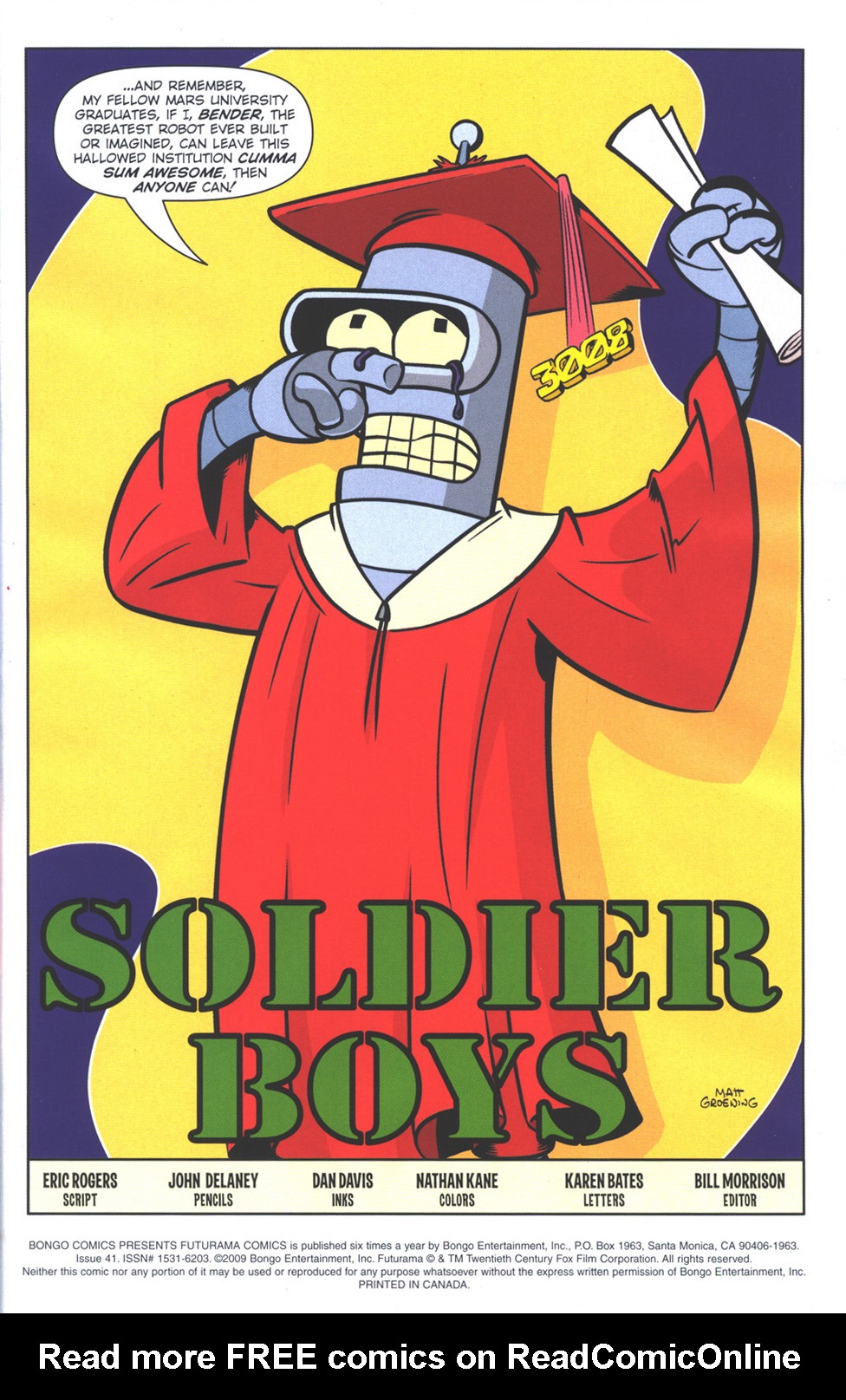 Read online Futurama Comics comic -  Issue #41 - 2