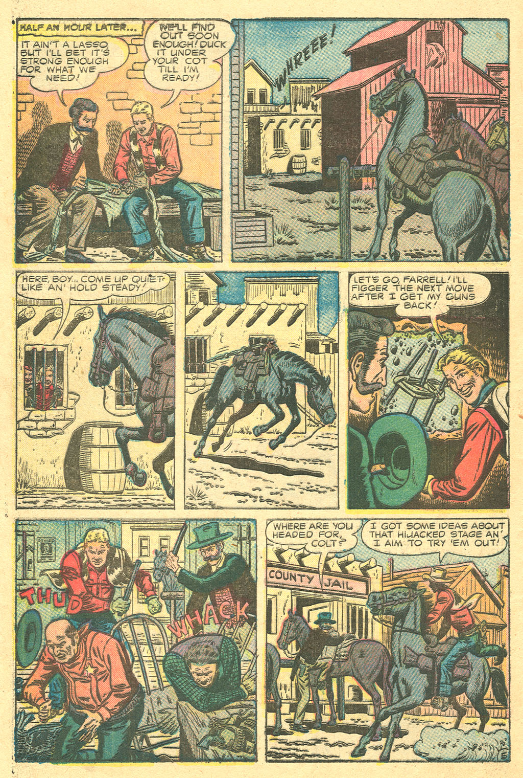 Read online Kid Colt Outlaw comic -  Issue #32 - 30