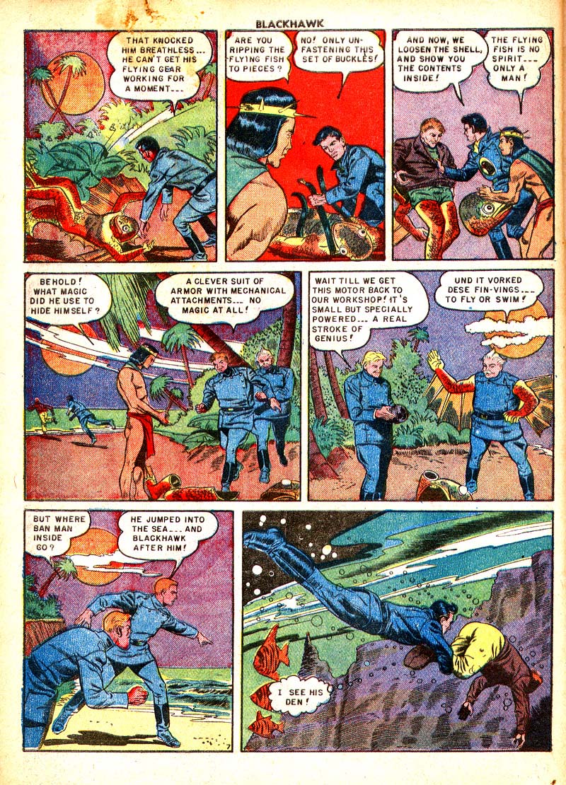Read online Blackhawk (1957) comic -  Issue #32 - 22