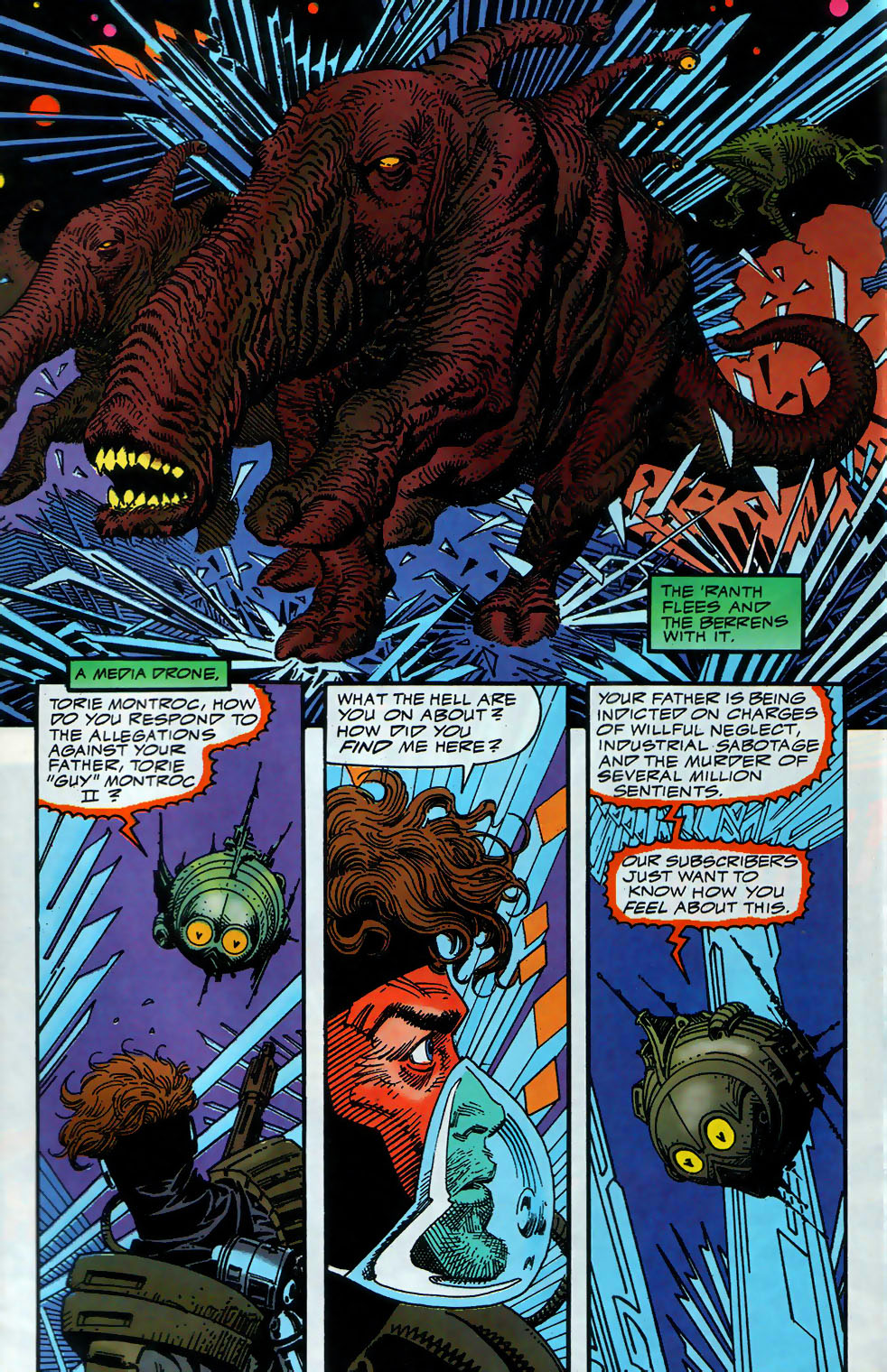 Read online Alien Legion: Binary Deep comic -  Issue # Full - 8