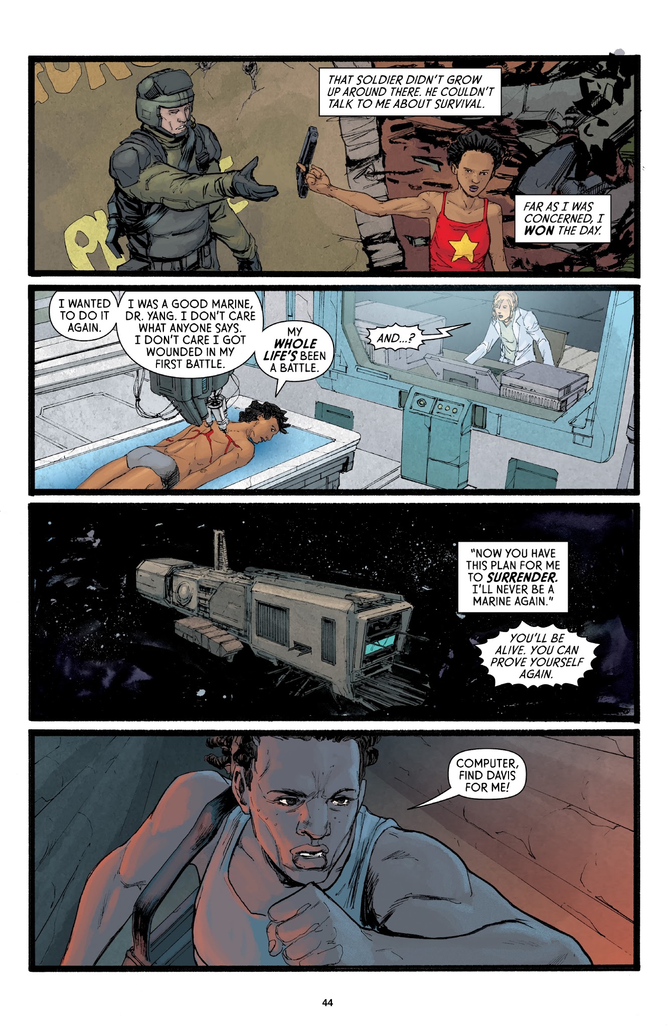 Read online Aliens: Defiance comic -  Issue # _TPB 2 - 43
