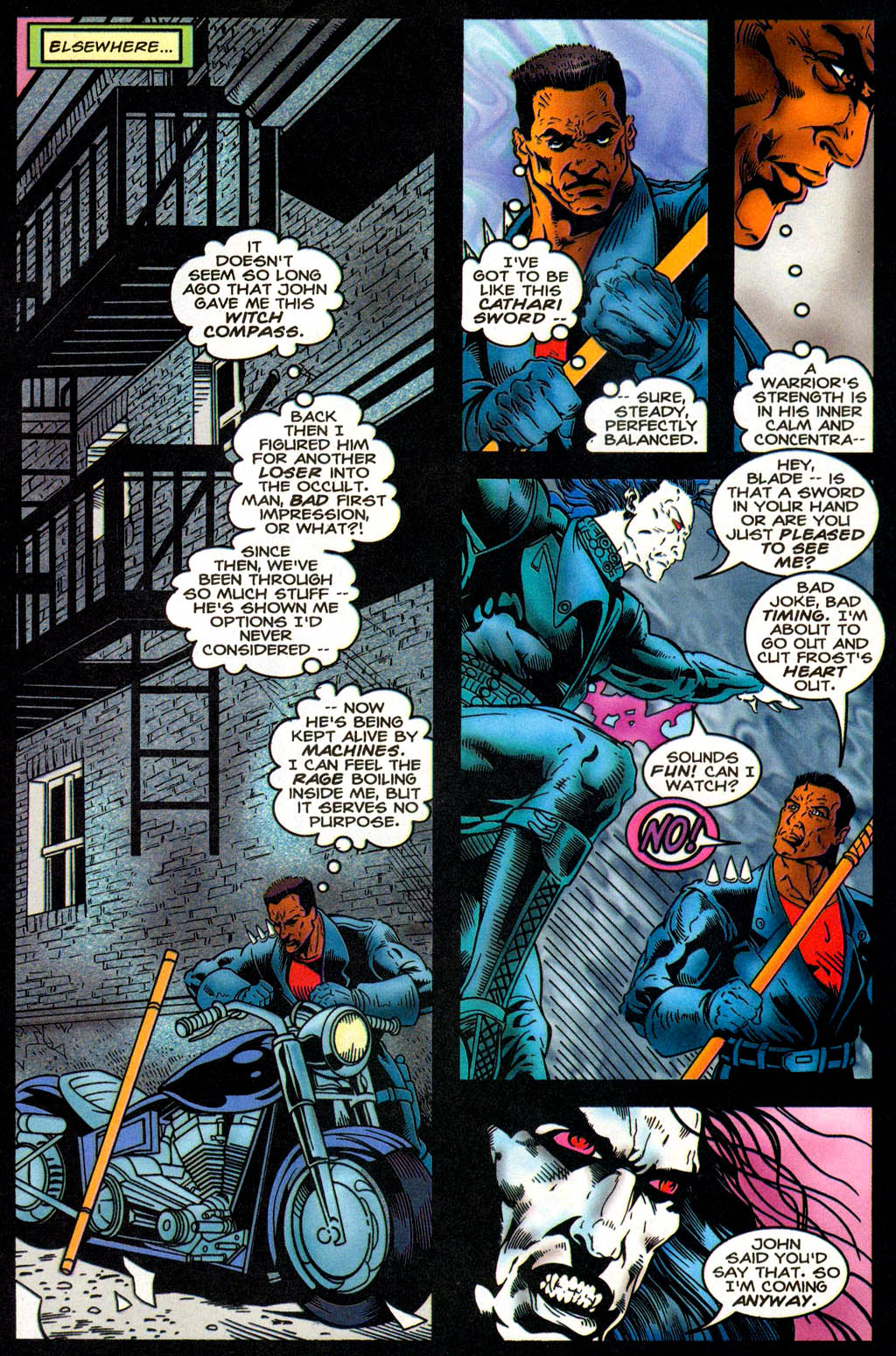 Read online Blade: The Vampire-Hunter comic -  Issue #8 - 11