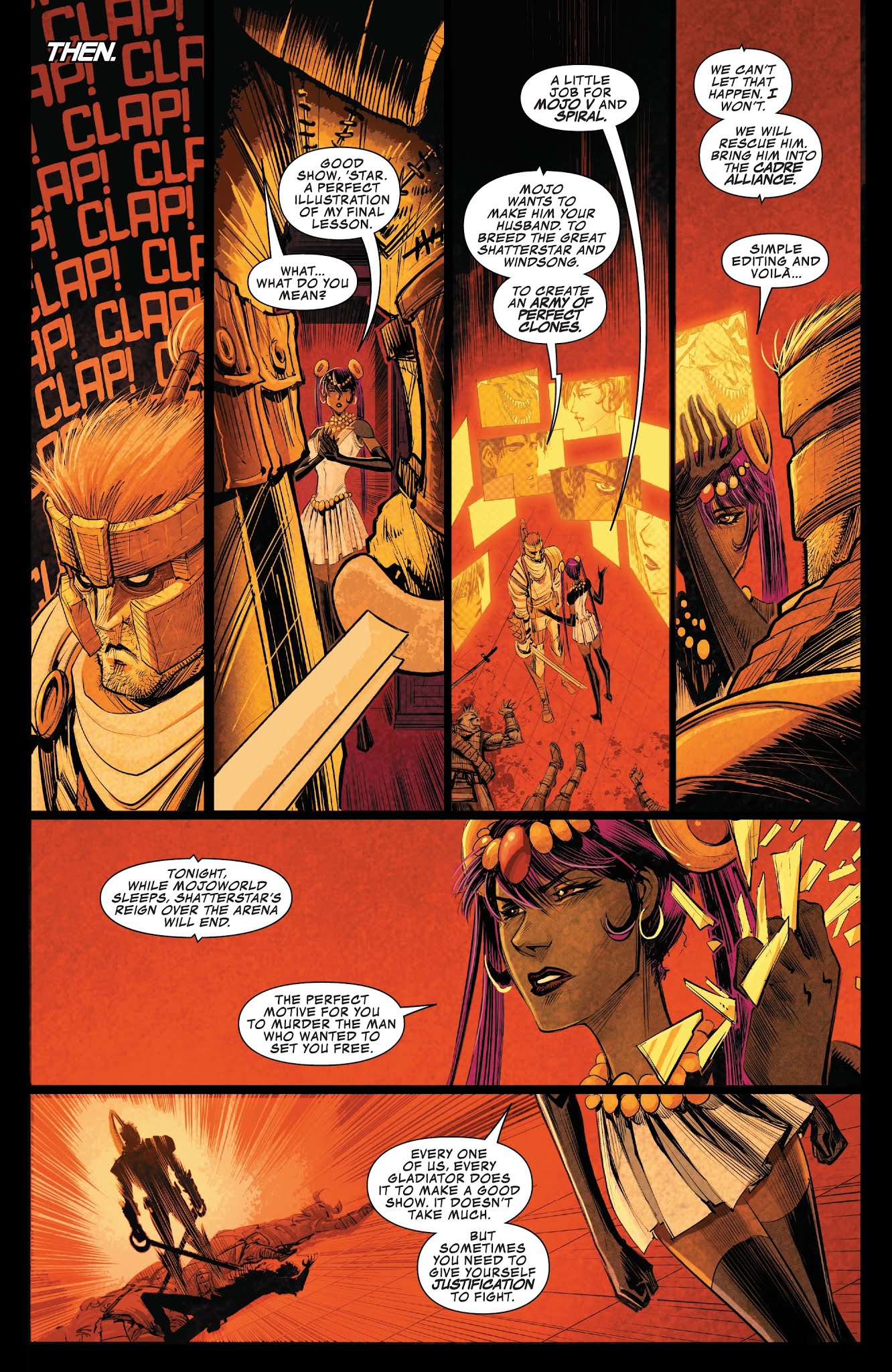 Read online Shatterstar comic -  Issue #4 - 19