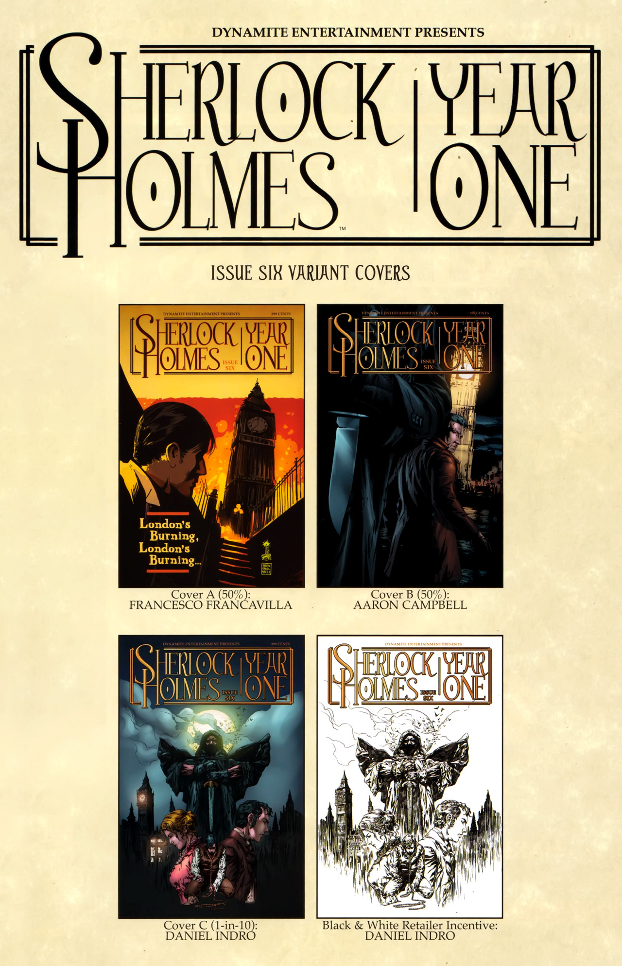 Read online Sherlock Holmes: Year One comic -  Issue #6 - 26