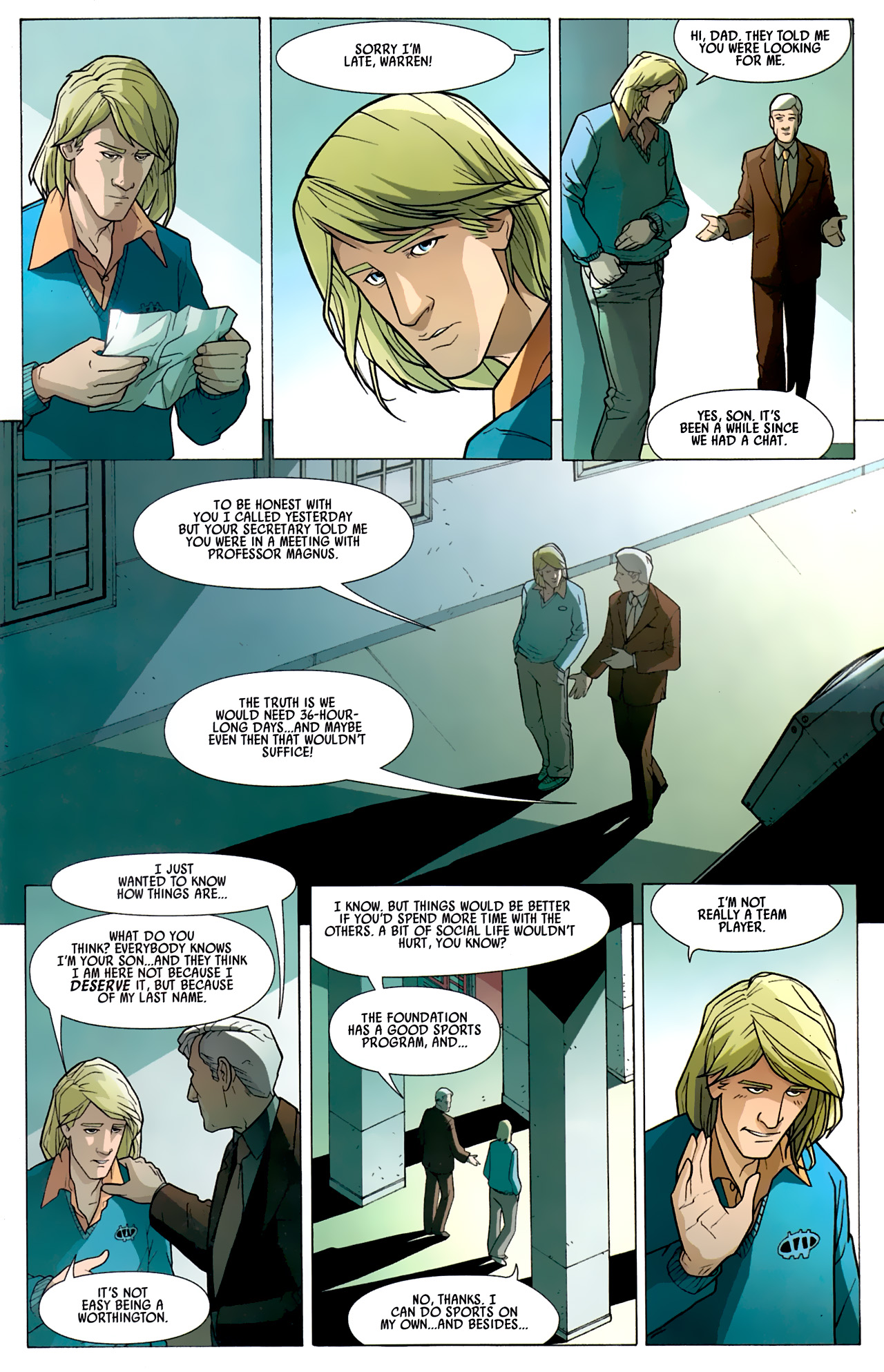 Read online X-Campus comic -  Issue #2 - 13