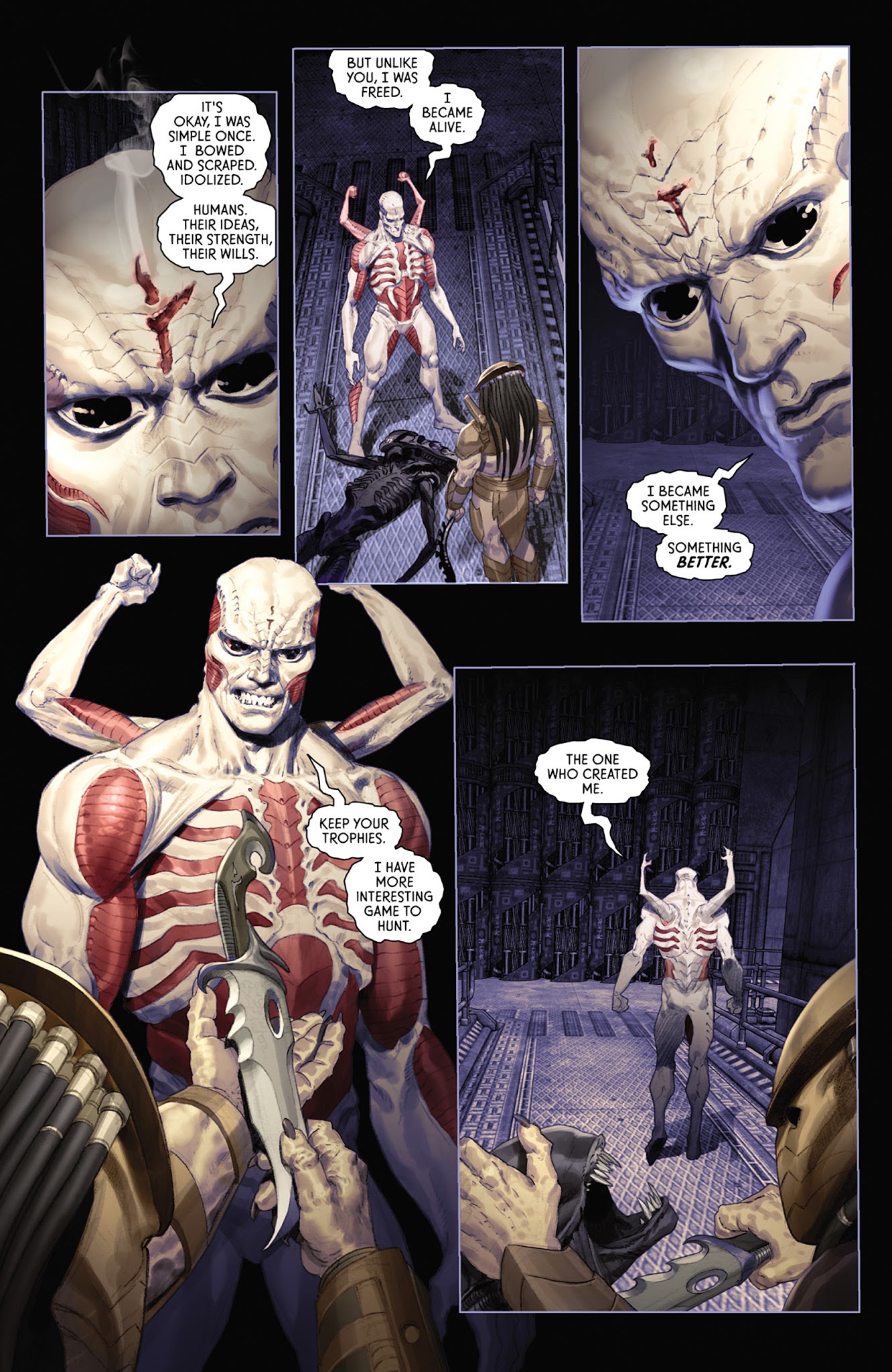 Read online Alien vs. Predator: Fire and Stone comic -  Issue #2 - 12