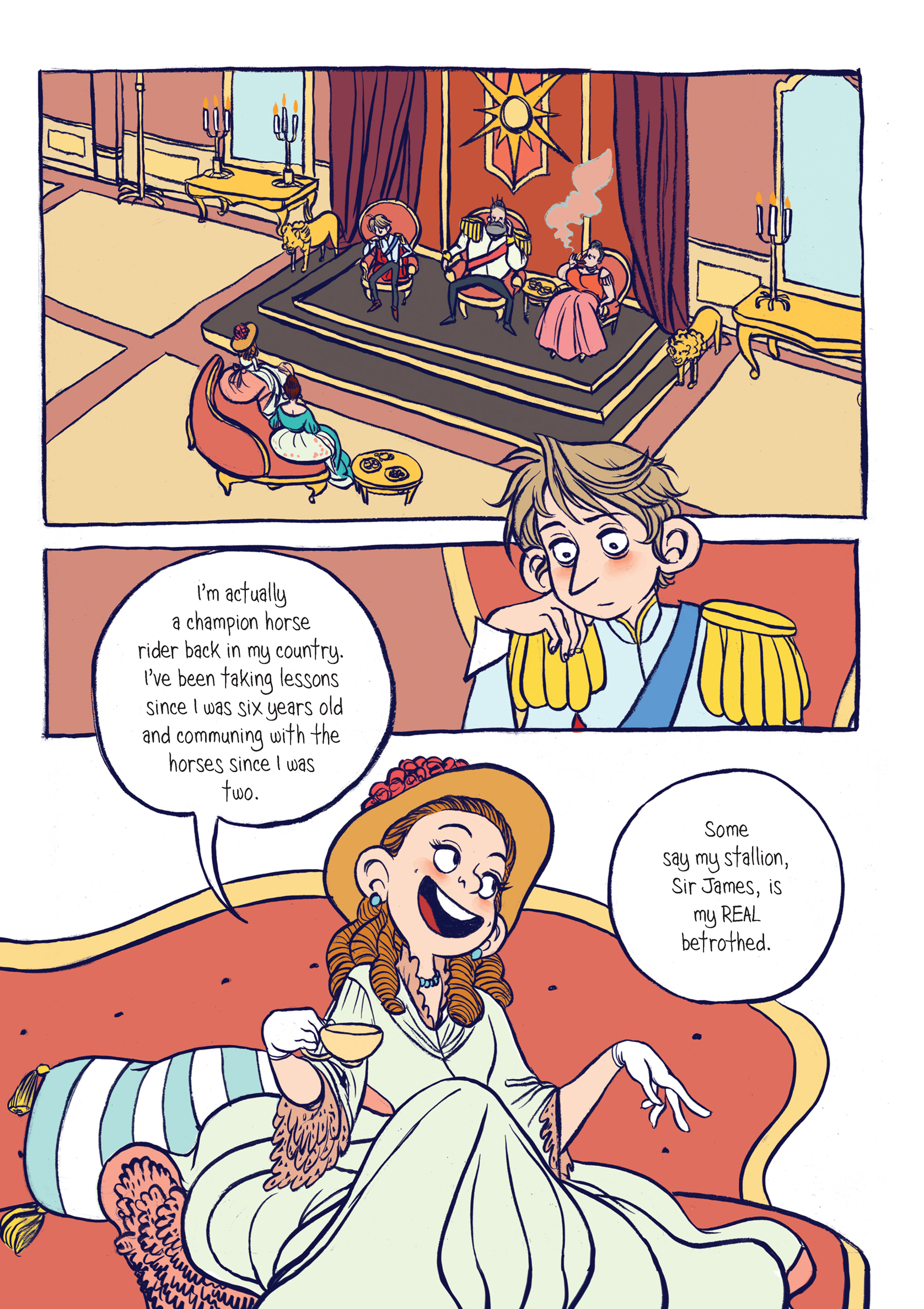 Read online The Prince and the Dressmaker comic -  Issue # TPB (Part 2) - 48