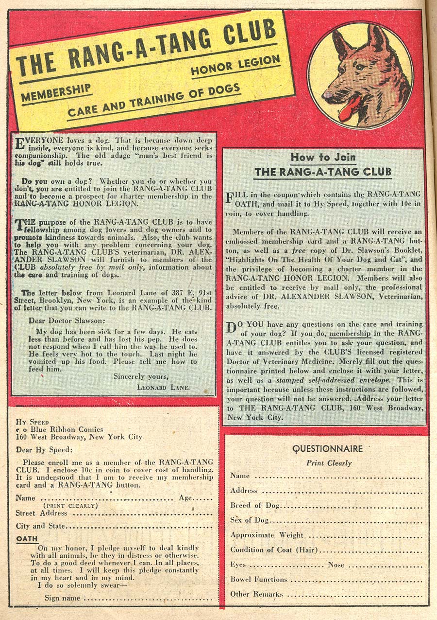 Read online Blue Ribbon Comics (1939) comic -  Issue #5 - 14