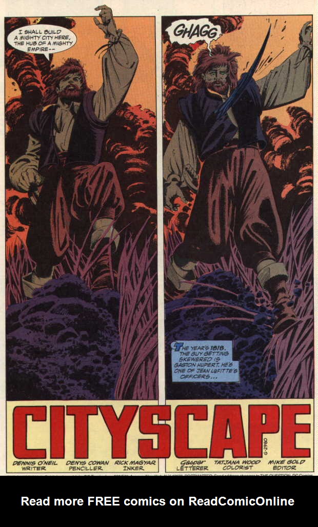 The Question (1987) issue 5 - Page 2