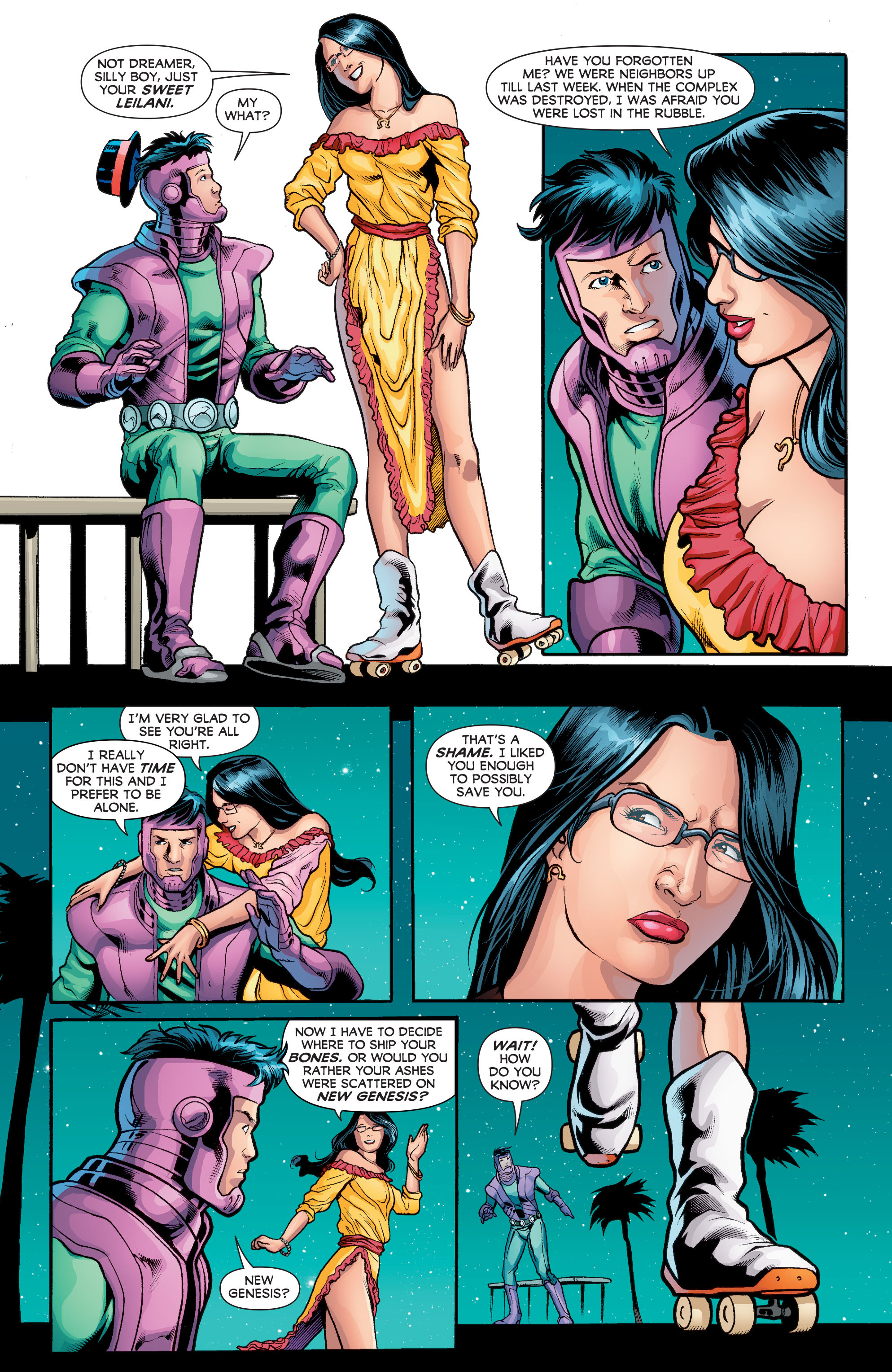 Read online Infinity Man and the Forever People comic -  Issue #7 - 16