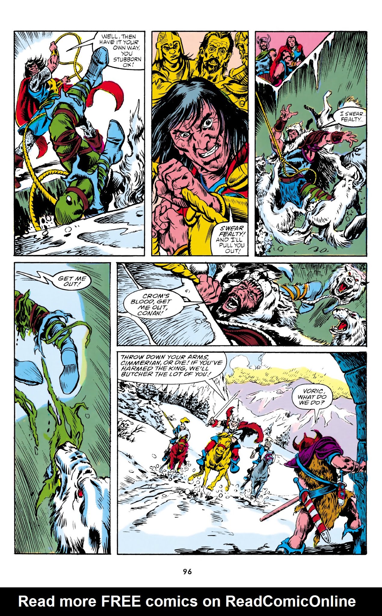 Read online The Chronicles of King Conan comic -  Issue # TPB 10 (Part 1) - 96