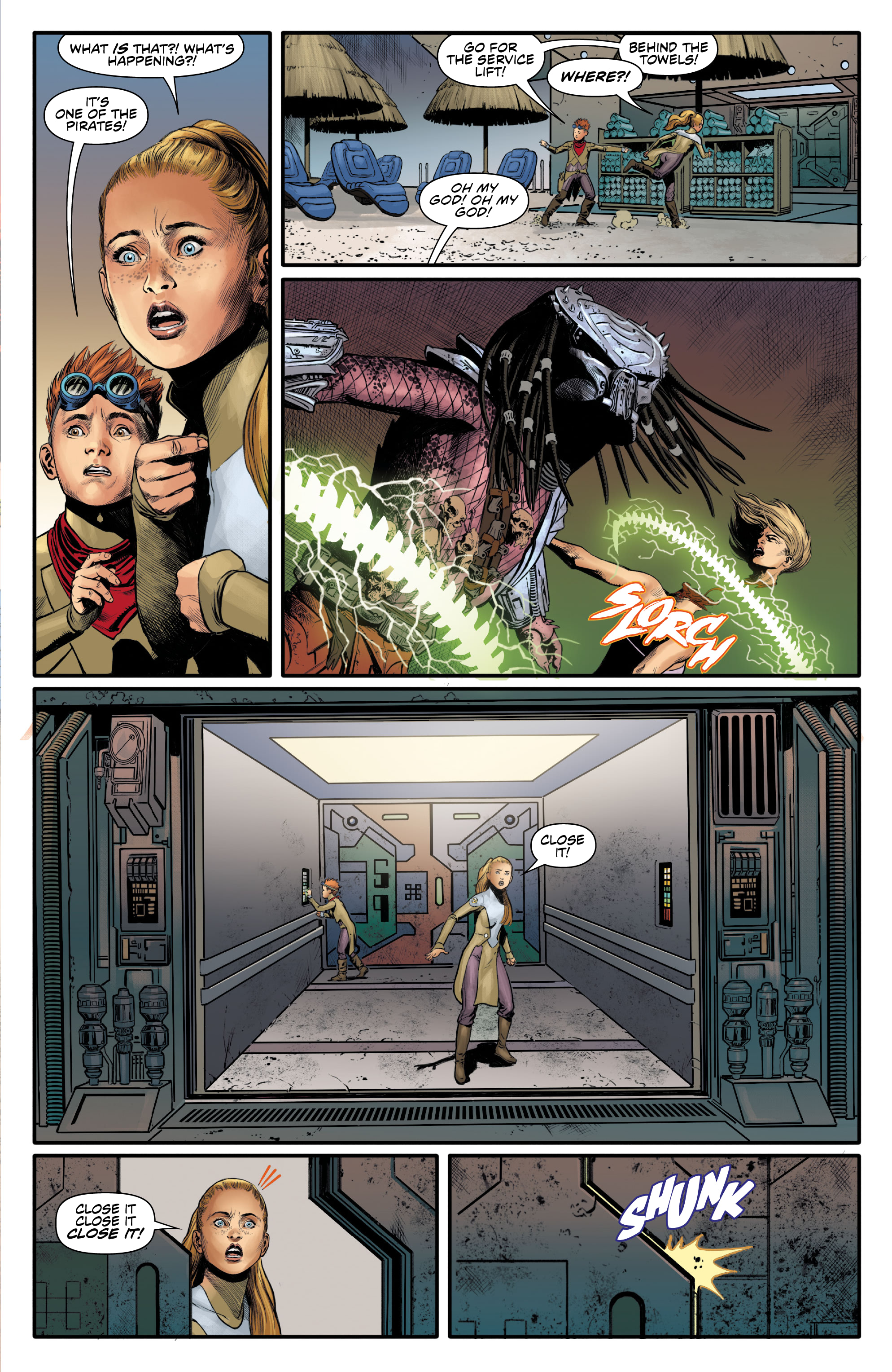 Read online Alien vs. Predator: Thicker Than Blood comic -  Issue # _TPB - 14
