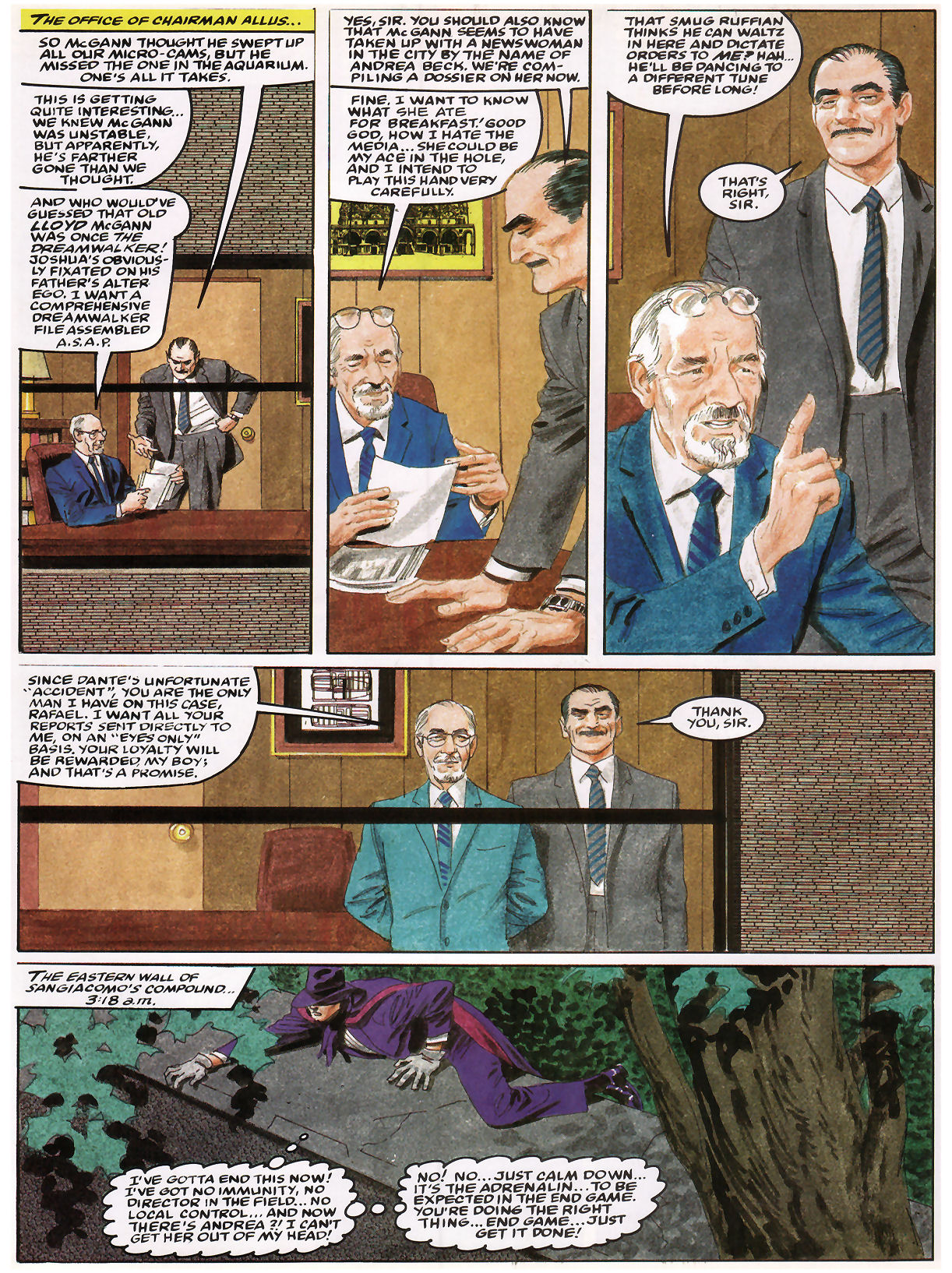 Read online Marvel Graphic Novel comic -  Issue #43 - The Dreamwalker - 34