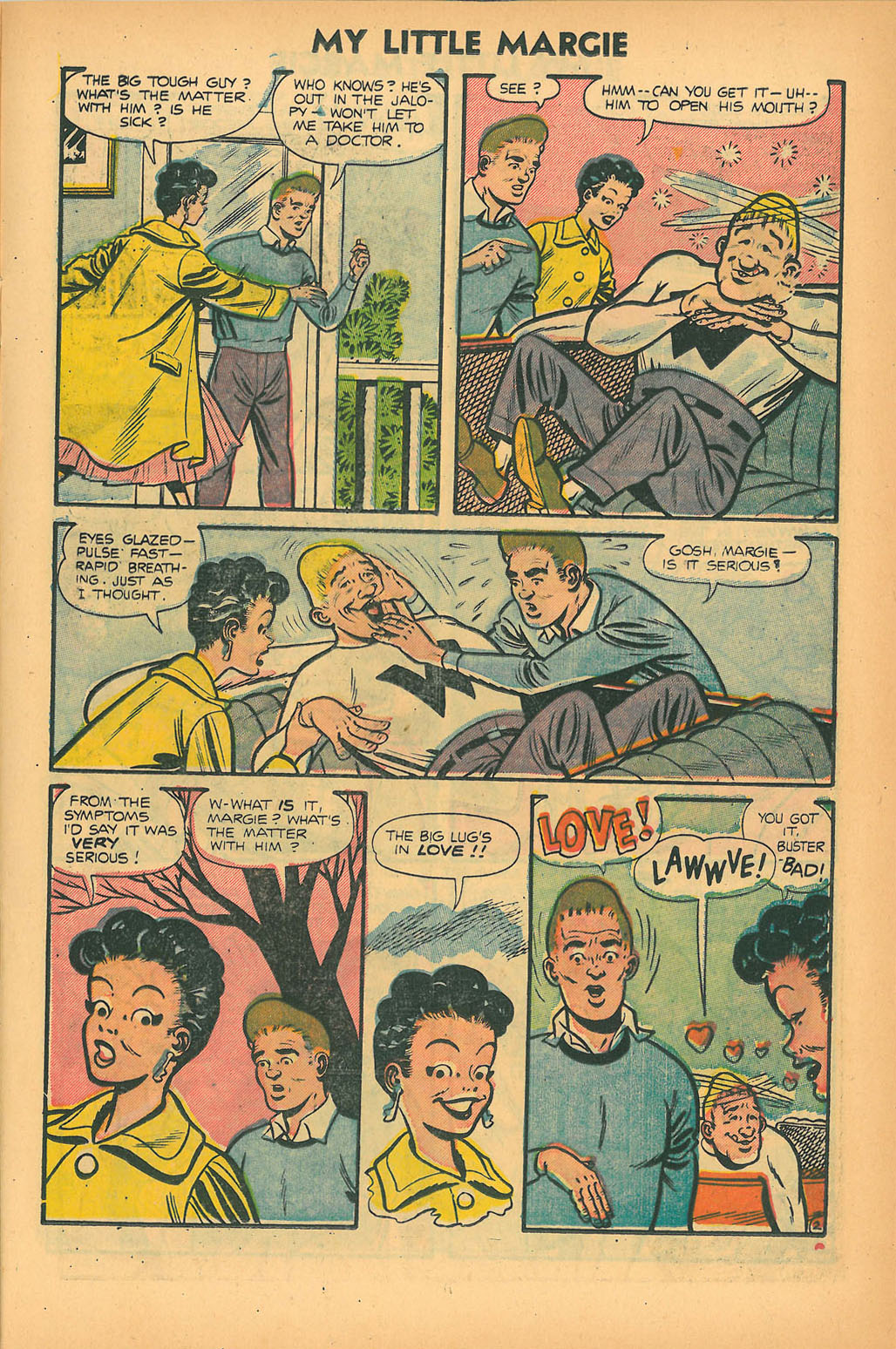 Read online My Little Margie (1954) comic -  Issue #6 - 11