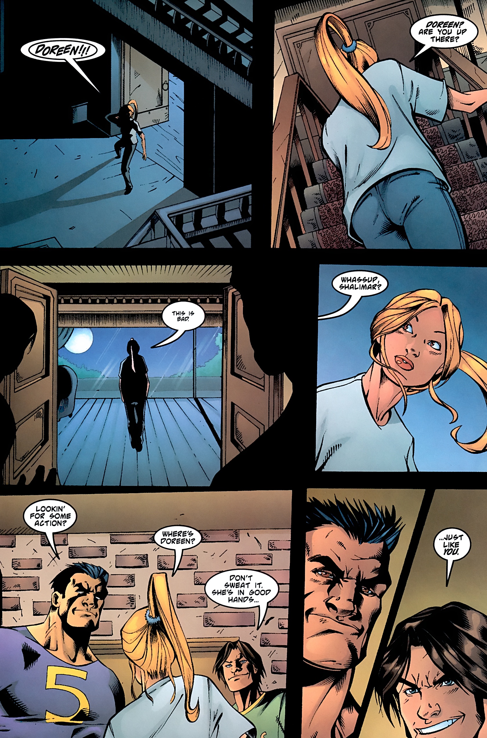 Read online Mutant X: Dangerous Decisions comic -  Issue # Full - 40