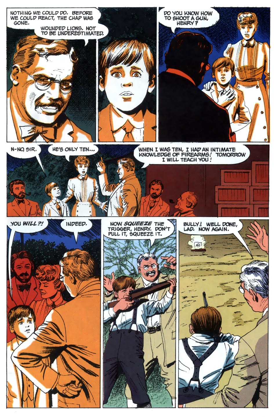 Read online Young Indiana Jones Chronicles comic -  Issue #3 - 13