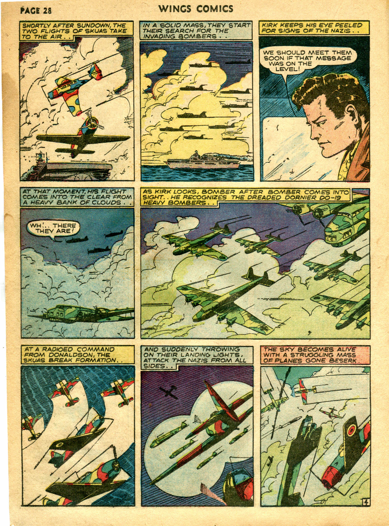 Read online Wings Comics comic -  Issue #5 - 30